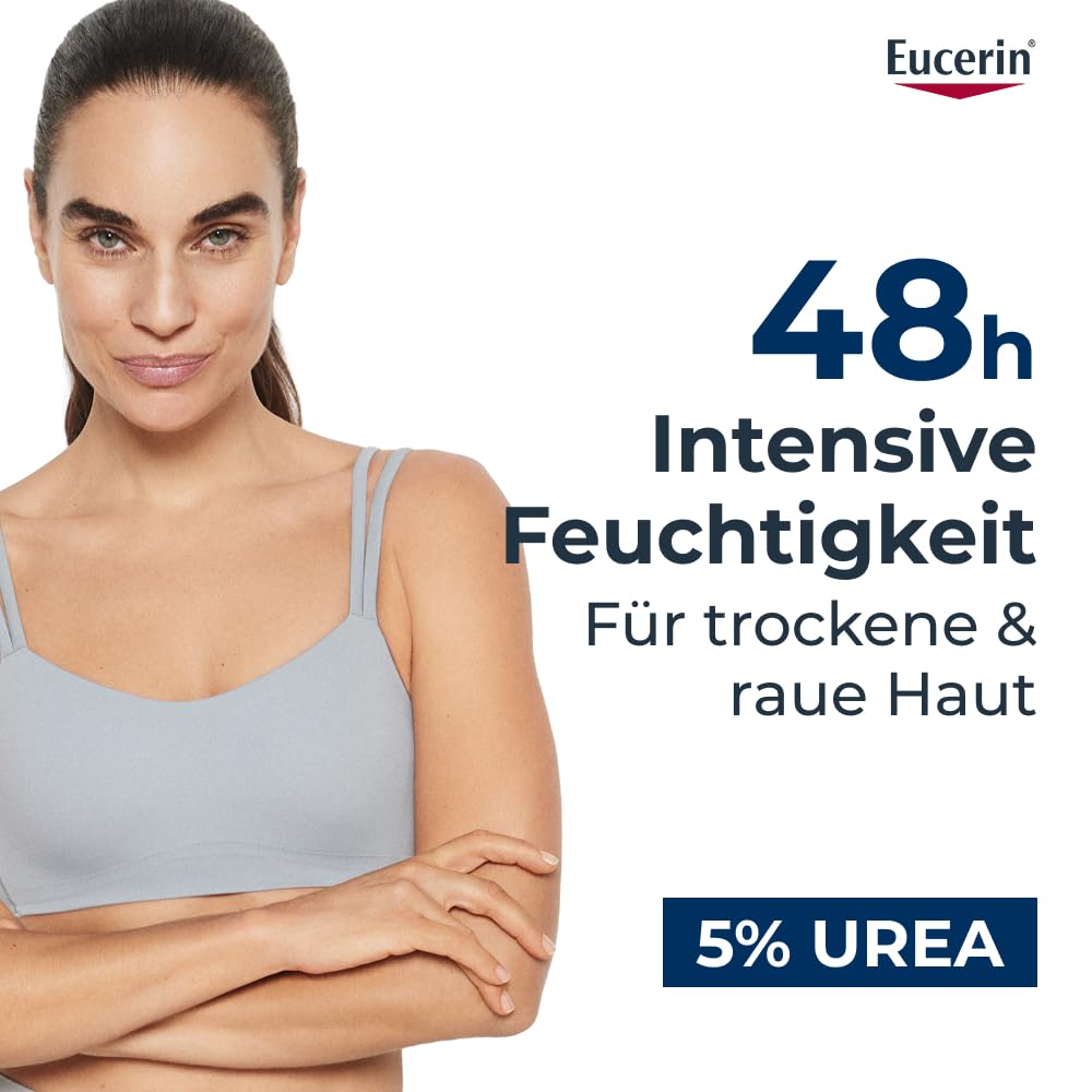Detalle 2 de Eucerin UreaRepair 5% Urea Feuchtigkeitslotion – 250 ml für trockene Haut