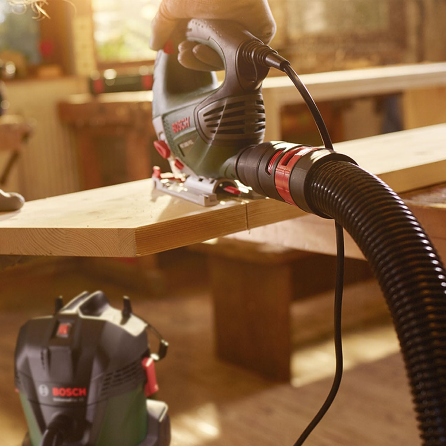 Detalle 2 de Bosch UniversalVac 15 Nass- und Trockensauger 🧹