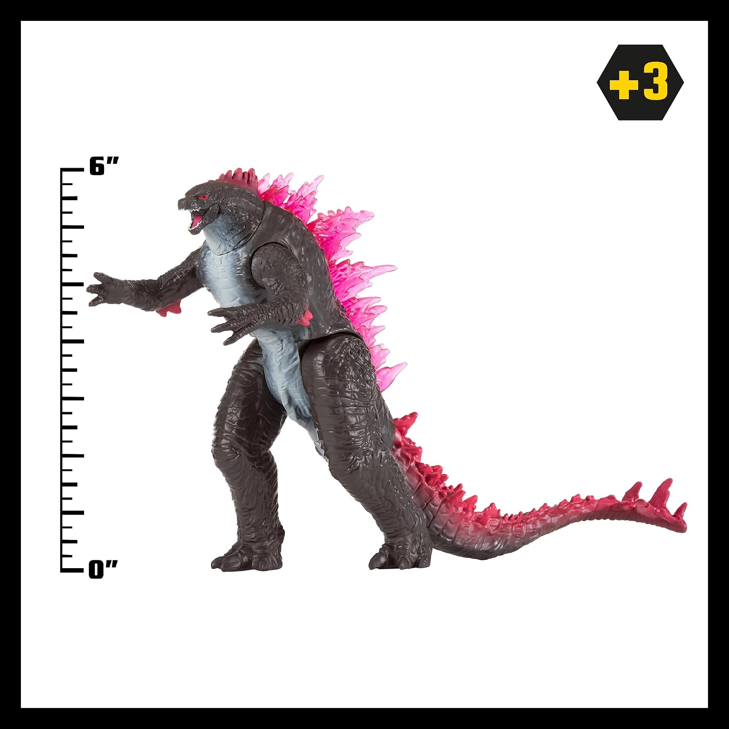 Detalle 2 de MonsterVerse Godzilla vs Kong - Figura Acción 15cm Realista 🦖