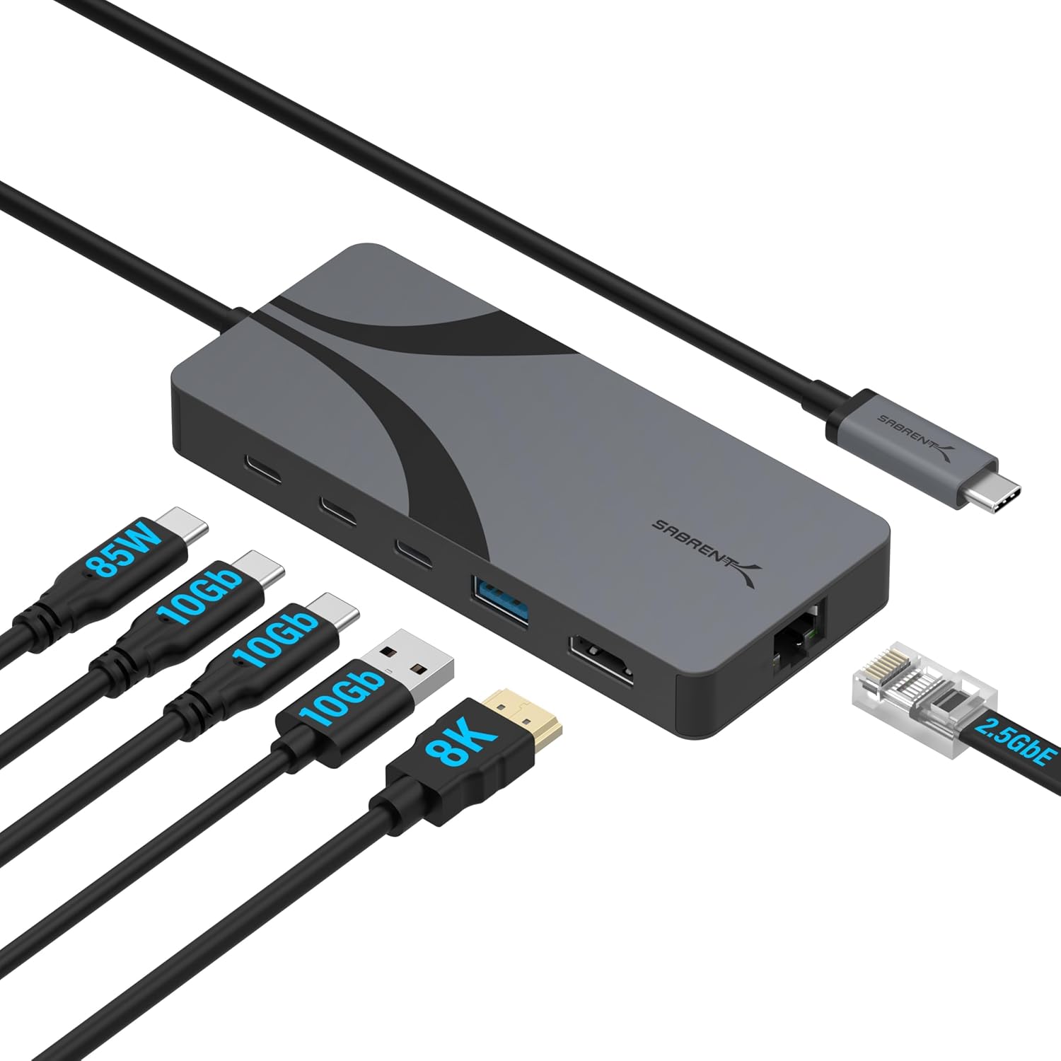 Thumbnail 6 de SABRENT HB-UM43 4‑Port USB Hub 5Gbps