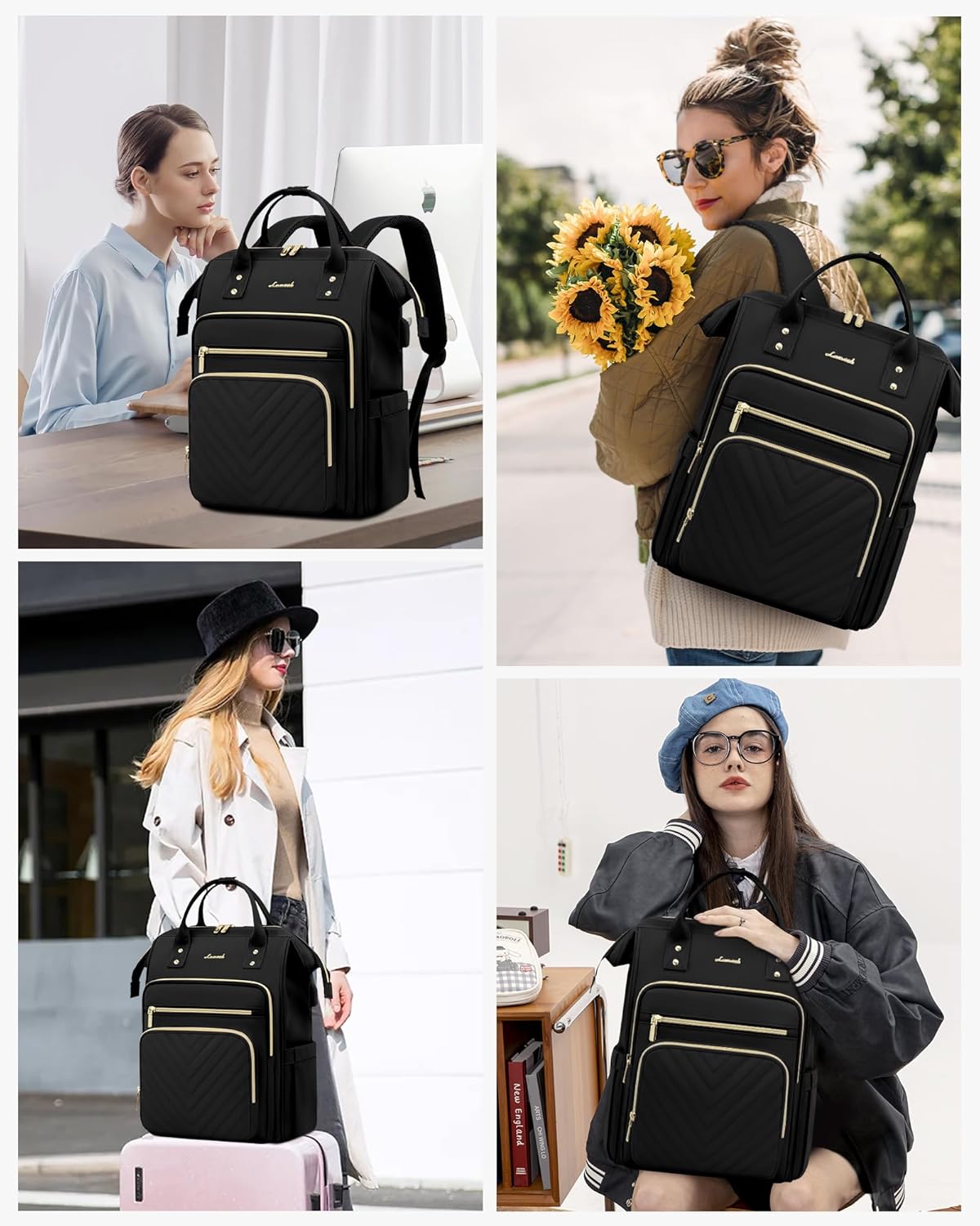 Thumbnail 5 de LOVEVOOK Rucksack Laptop 15,6 Zoll