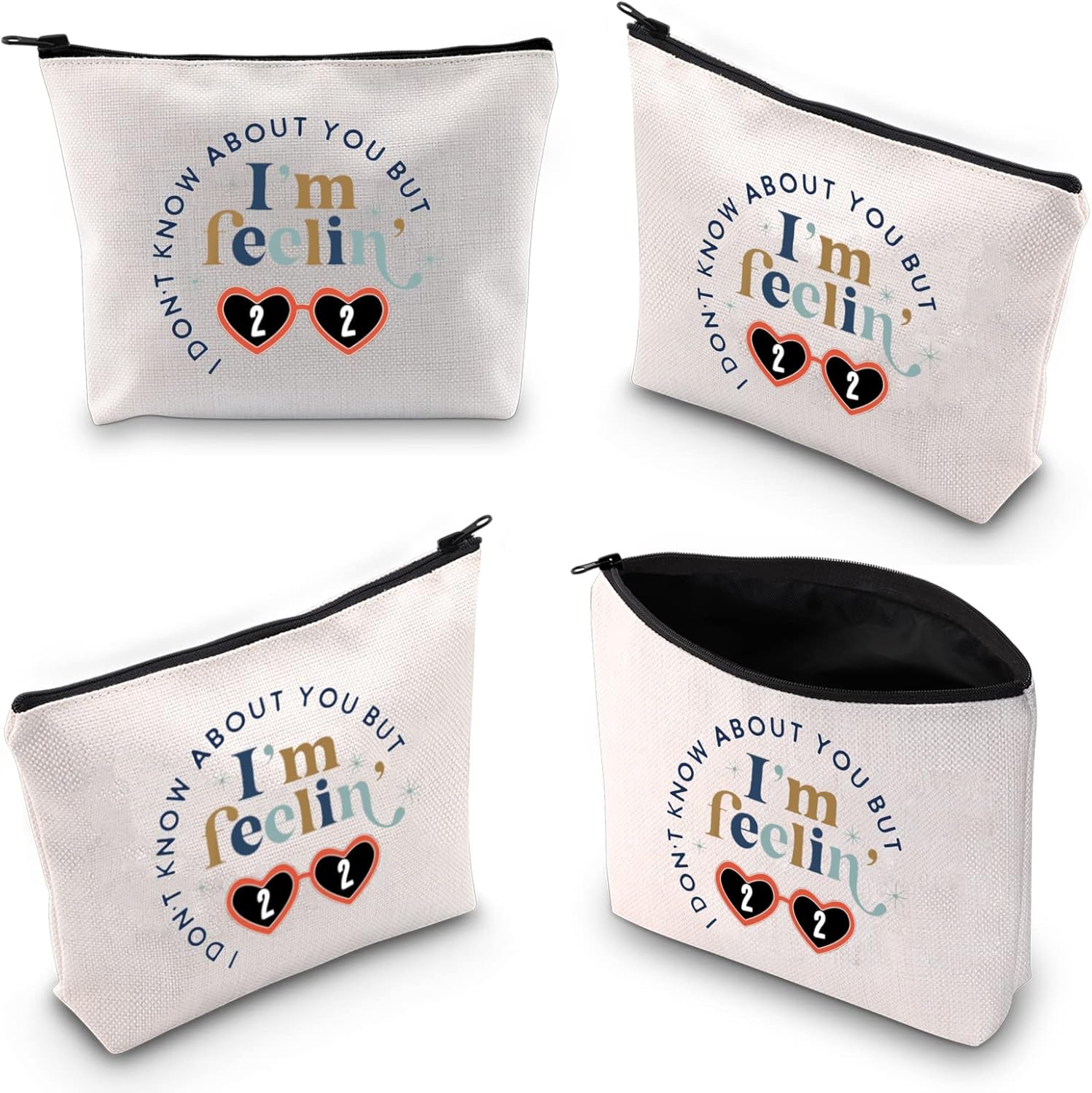 Detalle de I'm Feeling 22 Makeup Bag 22 Birthday Gift