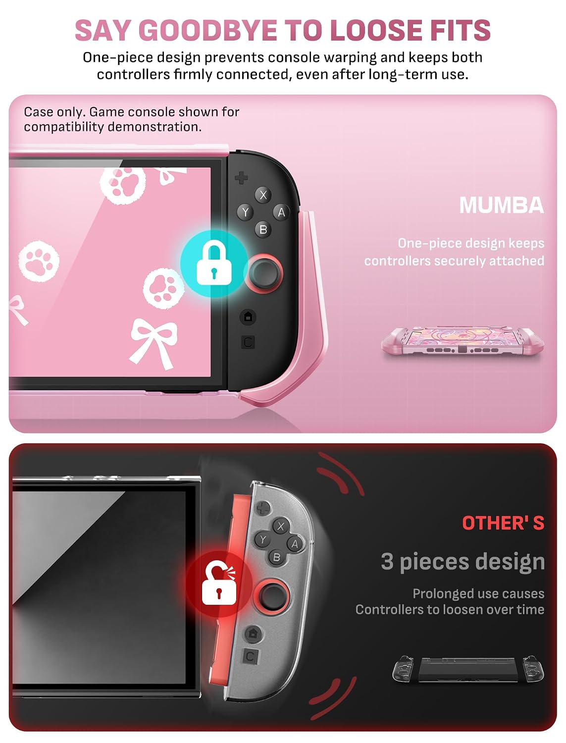 Detalle de Mumba Protective Case for Nintendo Switch 2