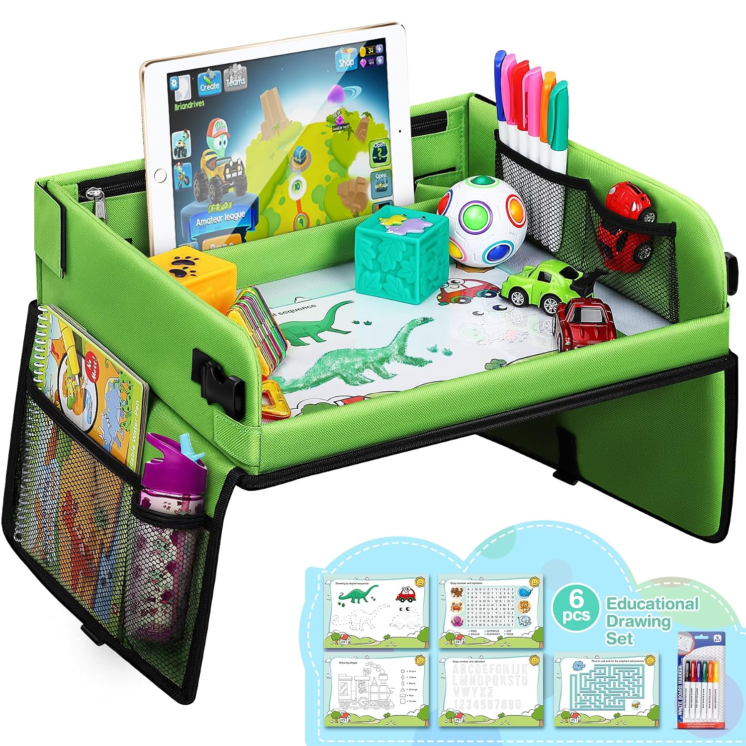 lenbest Kinder Reisetisch: Lern- und Spieltisch für Zuhause, Schule und unterwegs