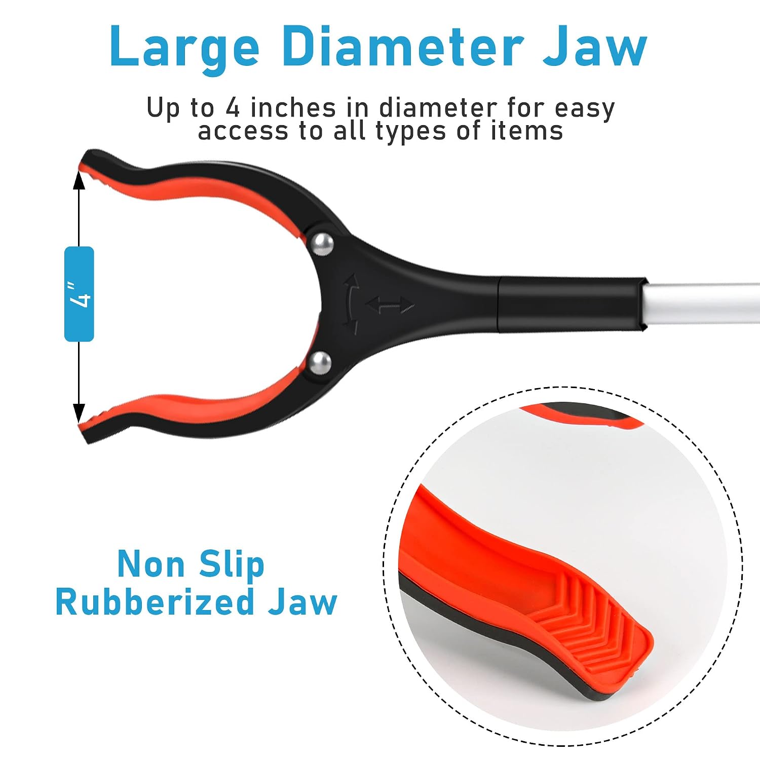 Detalle de Foldable Grabber Reacher Tool, 34-Inch
