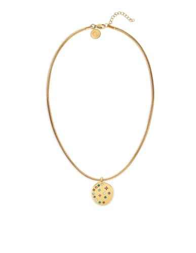 Detalle de SINGULARU Collar Bling Raimbow 45 cm