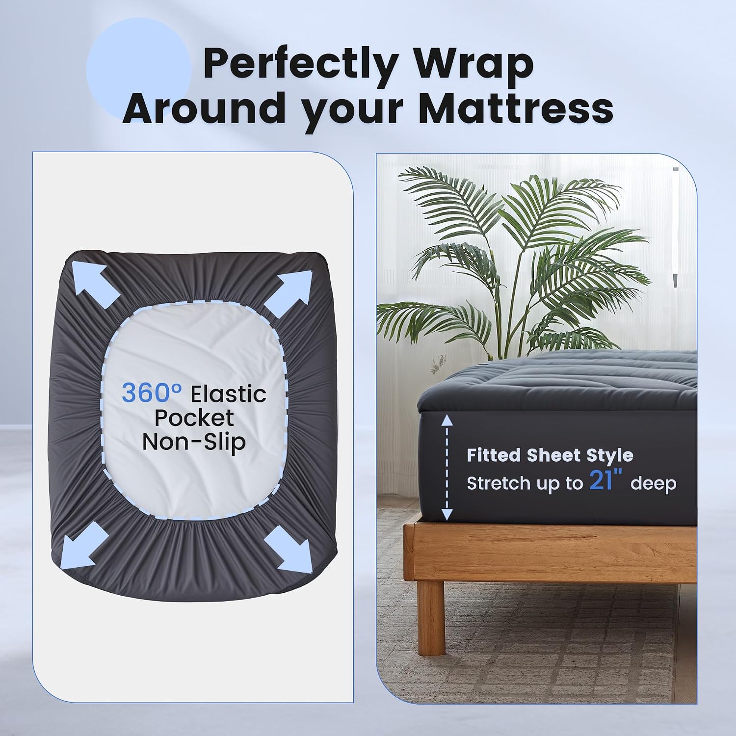 Detalle de Waterproof Mattress Pad, Twin