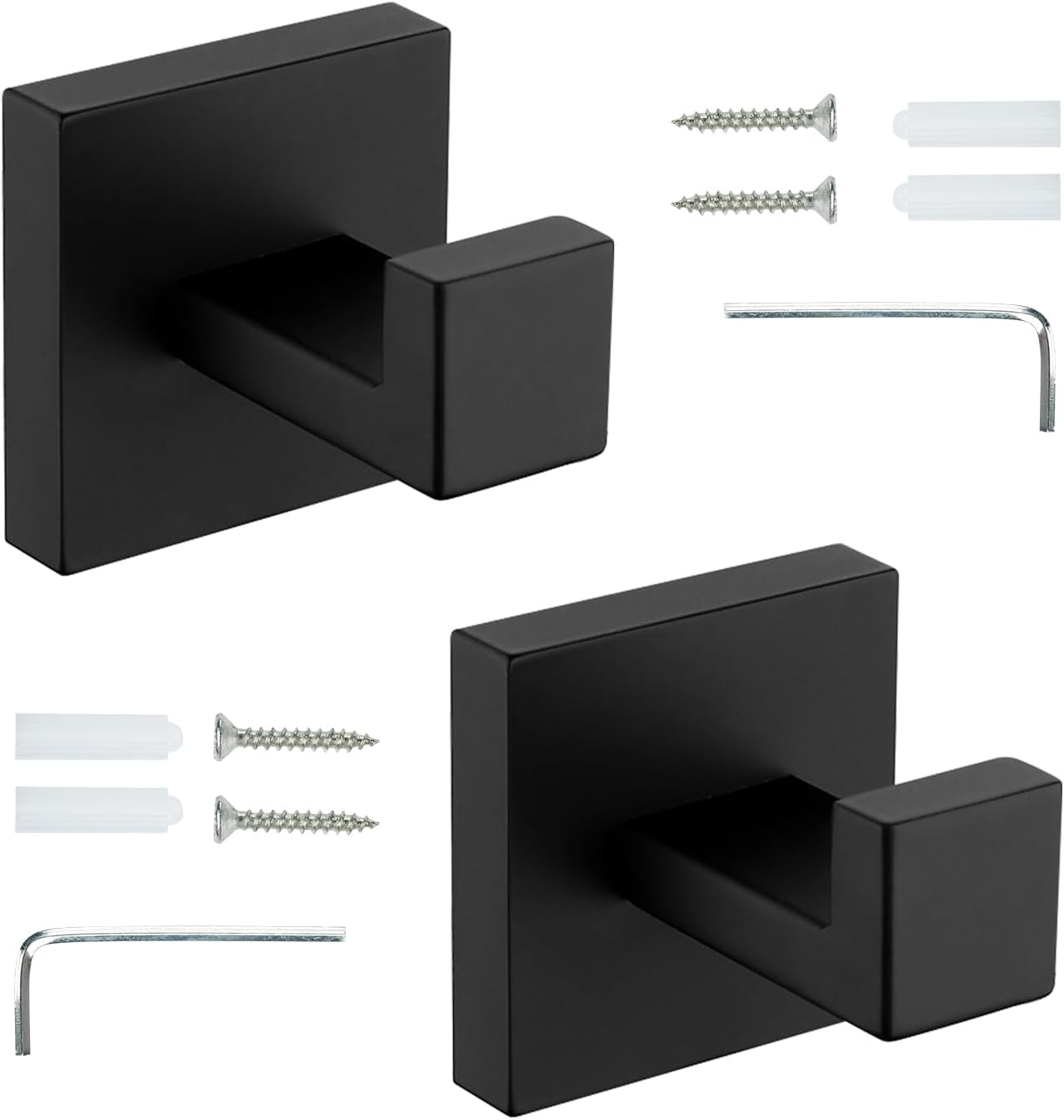 Faittoo gancio accappatoio doccia 2 pezzi