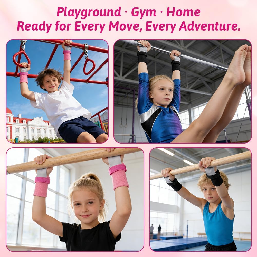 Thumbnail 6 de DiULi Set da 2 impugnature da ginnastica con protezione palmi e supporto polso (S/M)