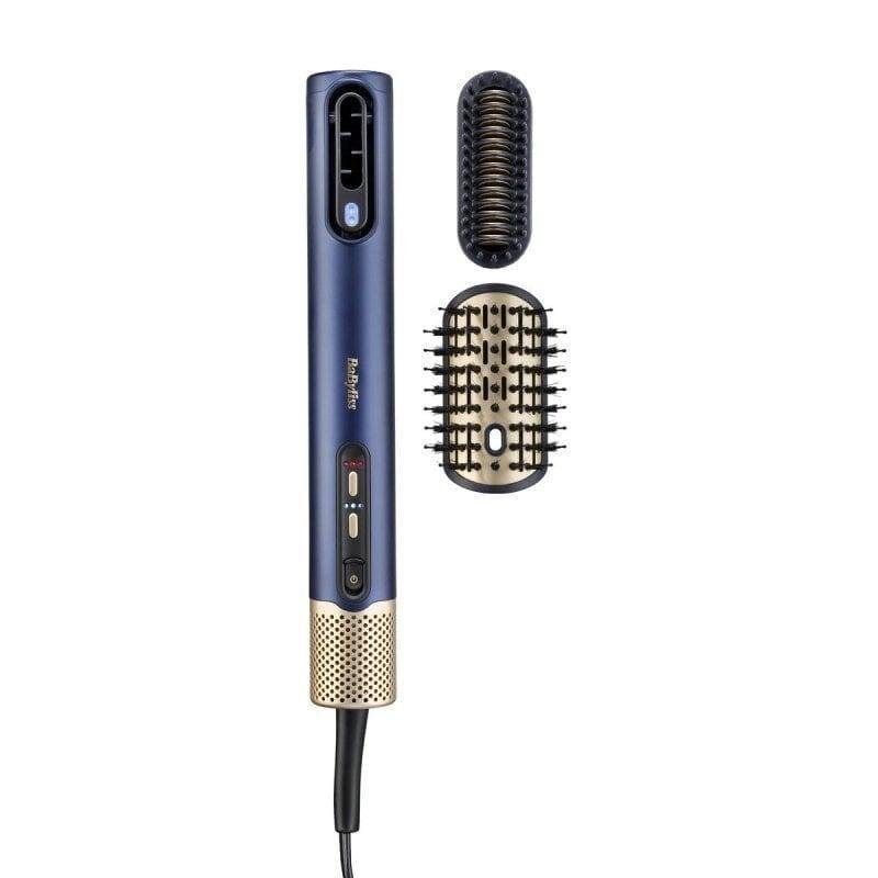 Detalle 2 de Cepillo de aire BaByliss Air Power AS6550E cerámico digital 1600W azul marino