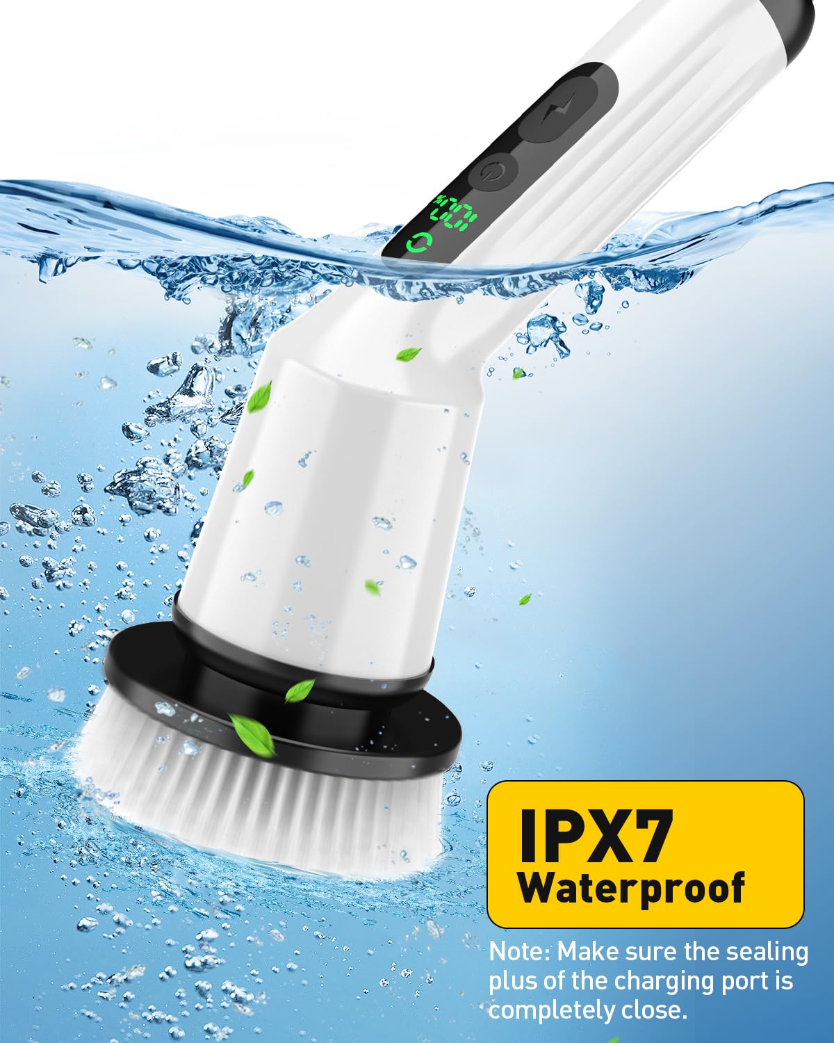 Thumbnail 5 de Electric Spin Scrubber 2-Speed Cordless Brush 🧽