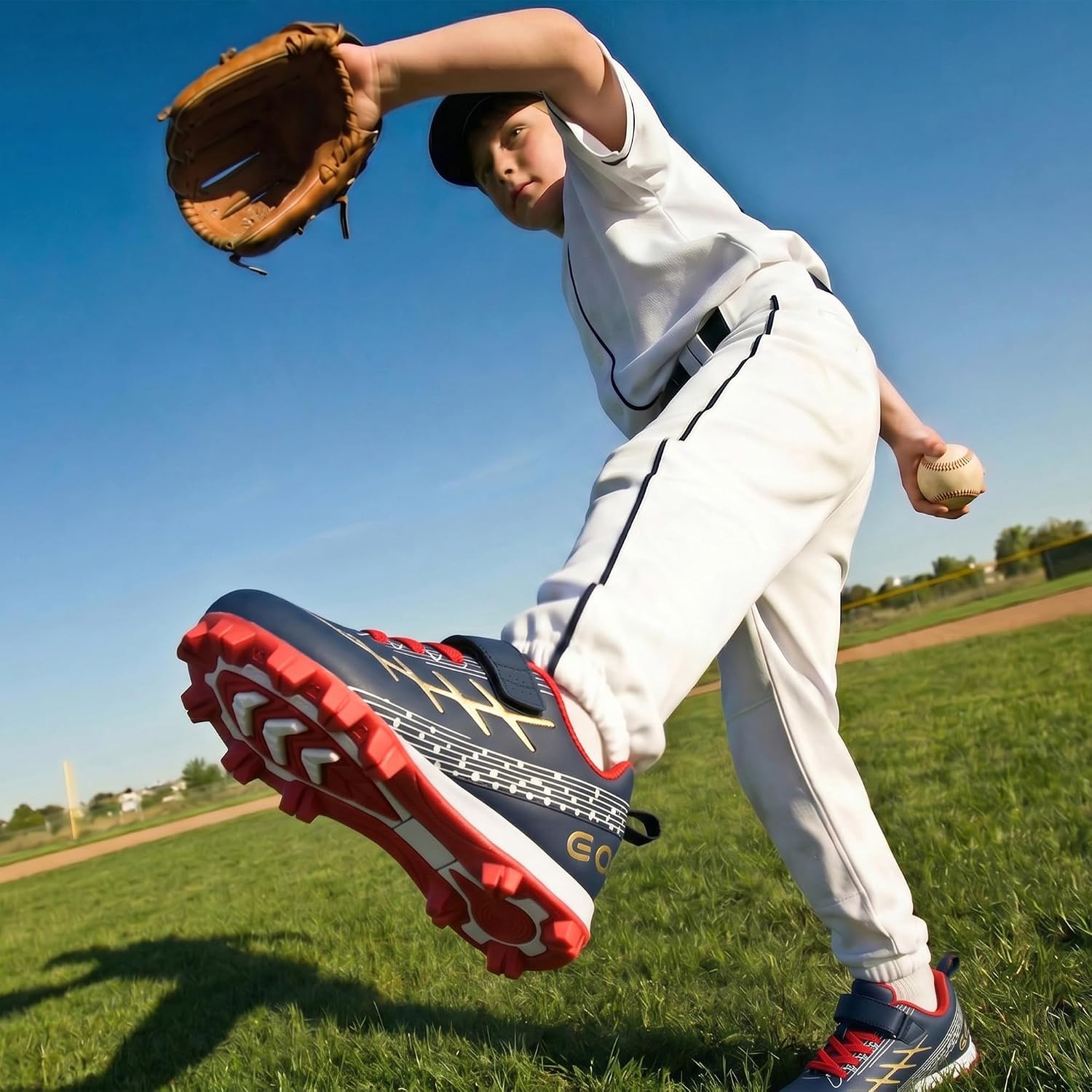 Detalle 2 de EQW Kids' Baseball Cleats