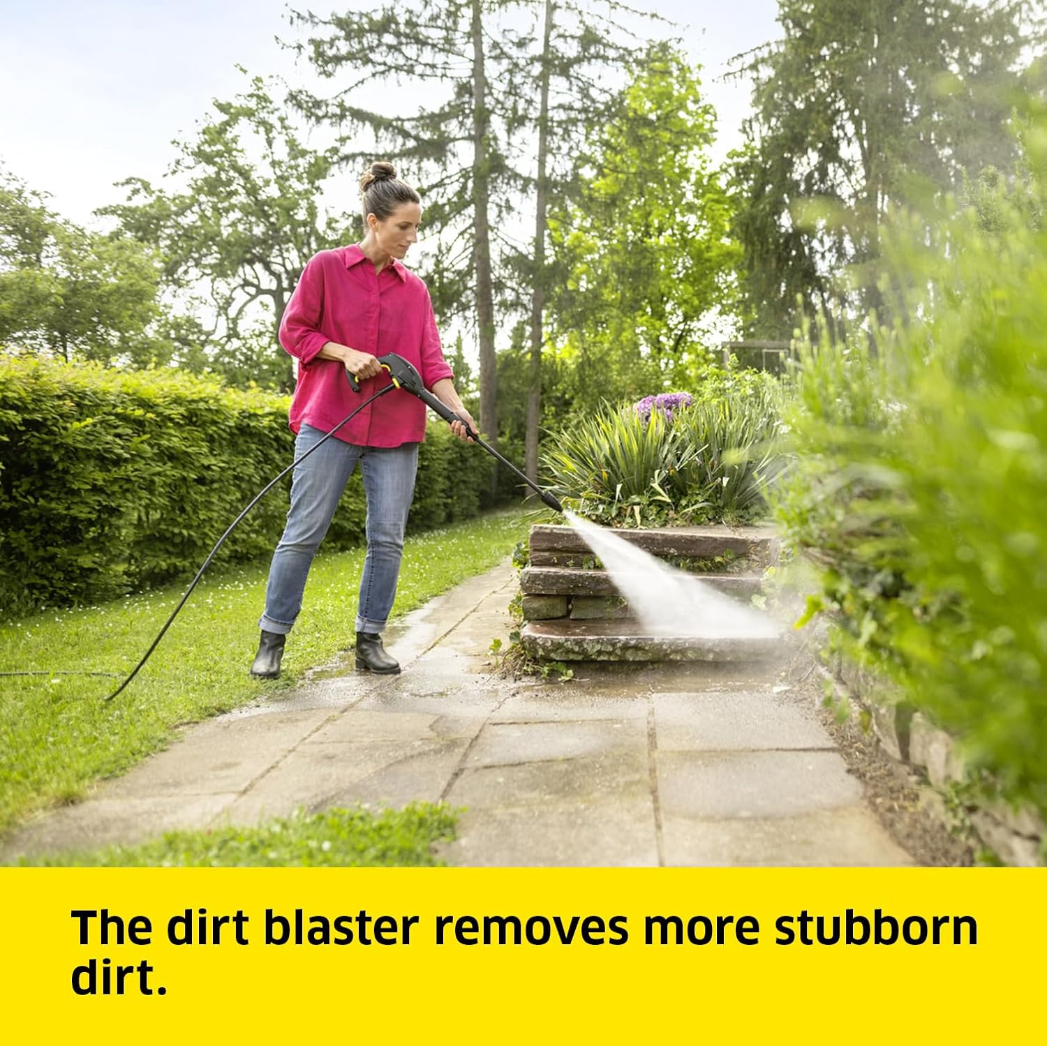 Detalle de Kärcher K 3 Horizontal Pressure Washer – Practical and Lightweight Clean for Everyday Tasks