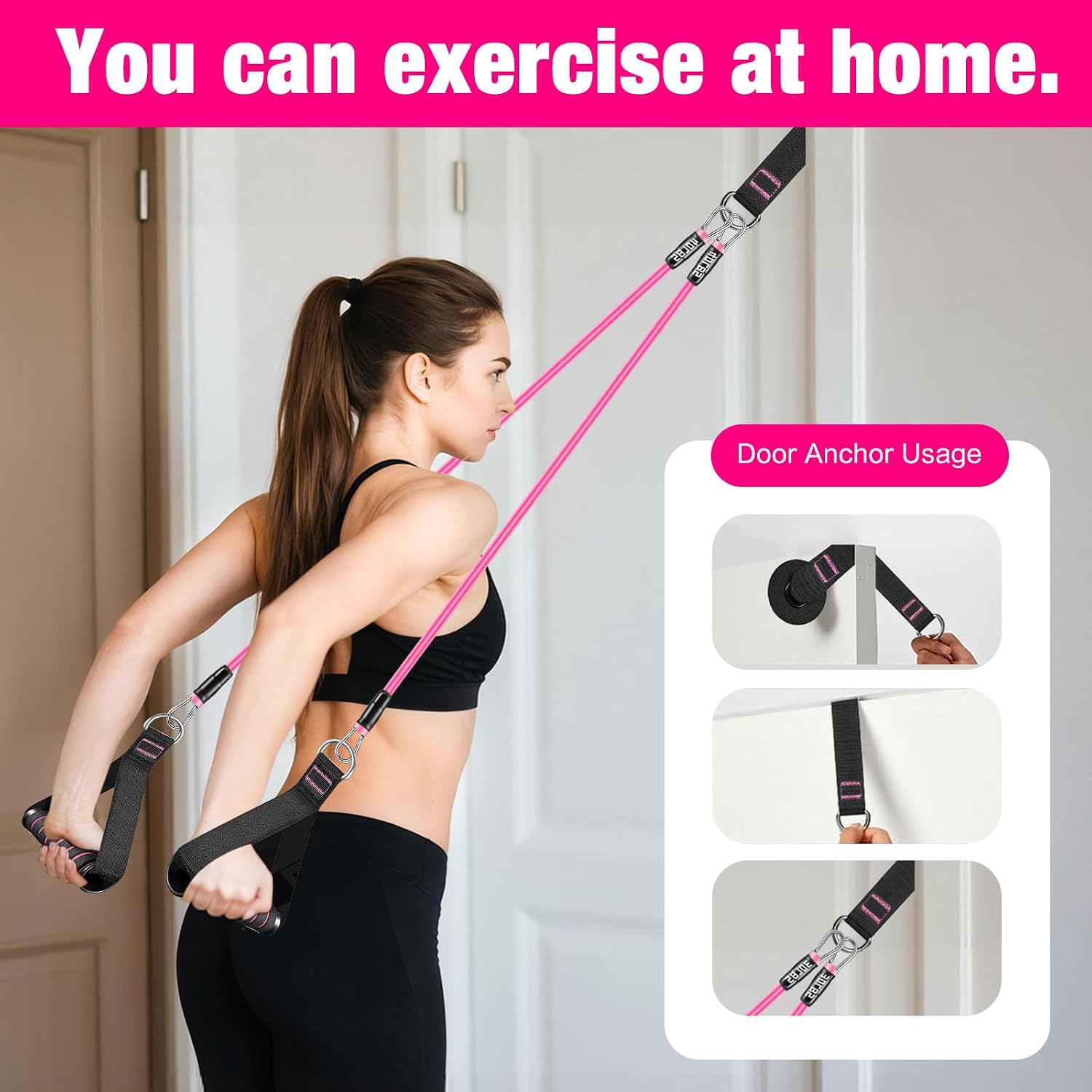 Thumbnail 5 de Bbtops Pilates Bar Kit with Resistance Bands, Adjustable Bar and Stackable Bands