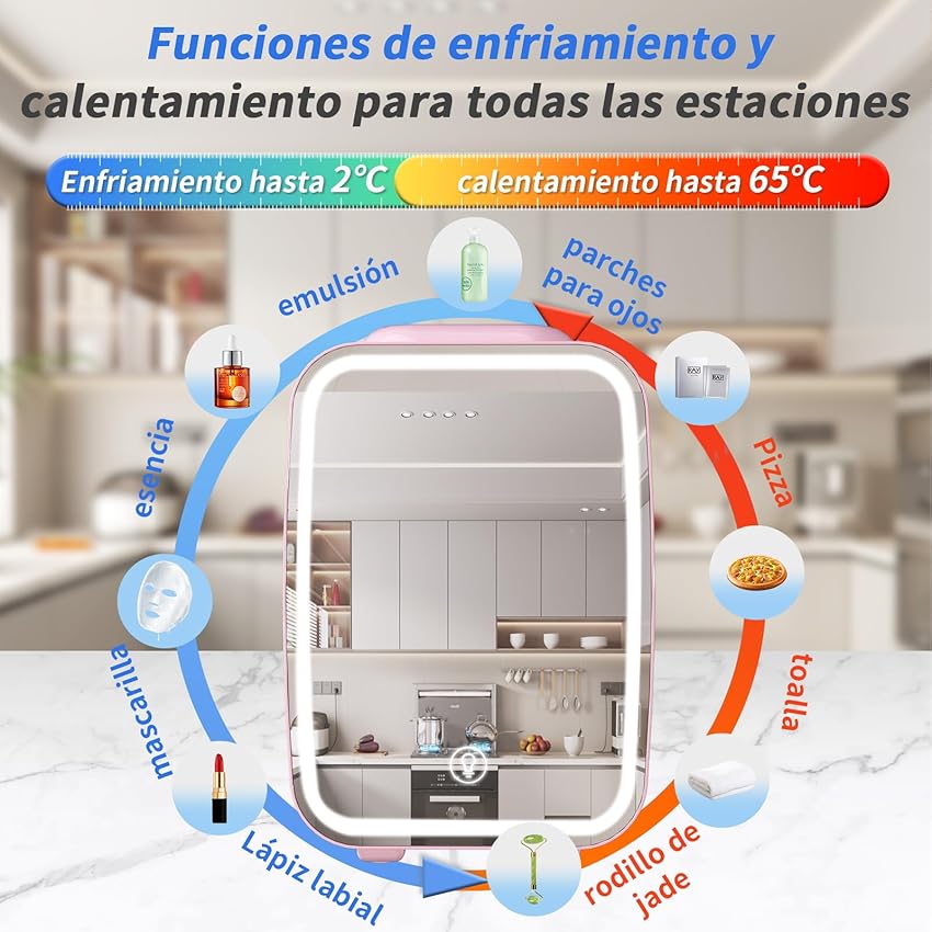 Thumbnail 2 de YASHE Mini nevera 4 L portátil para dormitorio