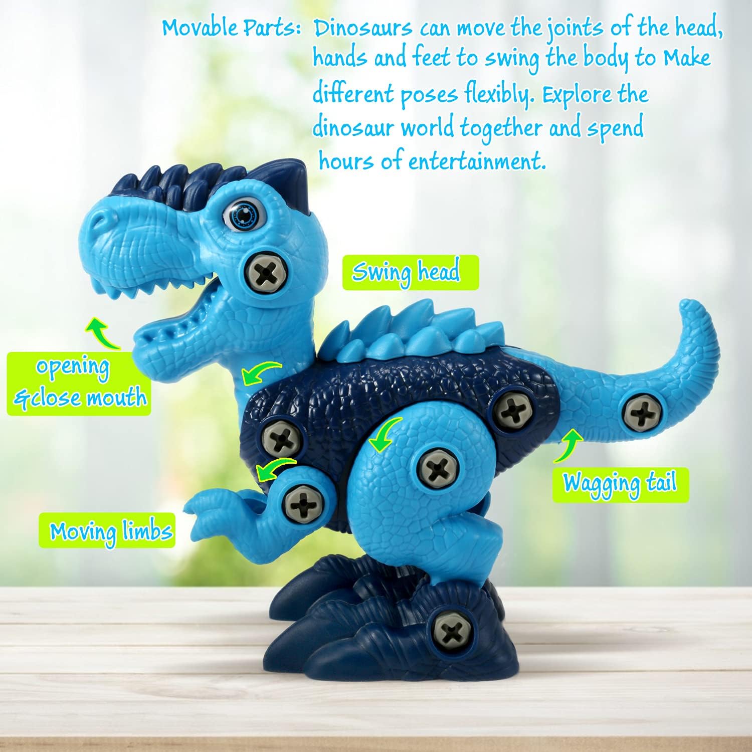 Thumbnail 2 de Dinosaur STEM Toys Take Apart Set 3-Pack 🦖