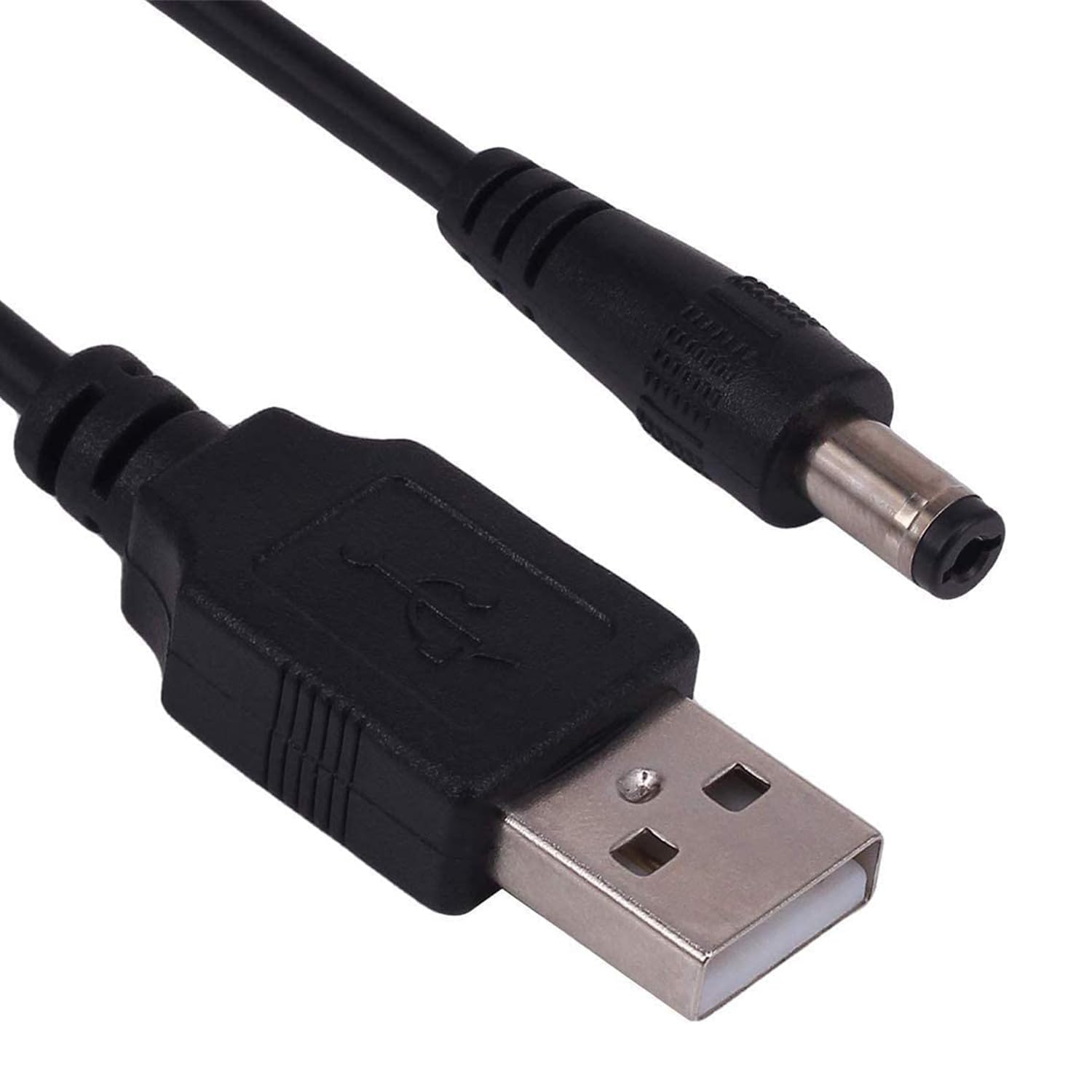 Detalle de RUITEXUN USB-DC5.5mm USB-A to DC Power Cable, 50cm, 5V