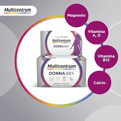 Detalle de Multicentrum Donna 50+: multivitaminico completo per donne over 50