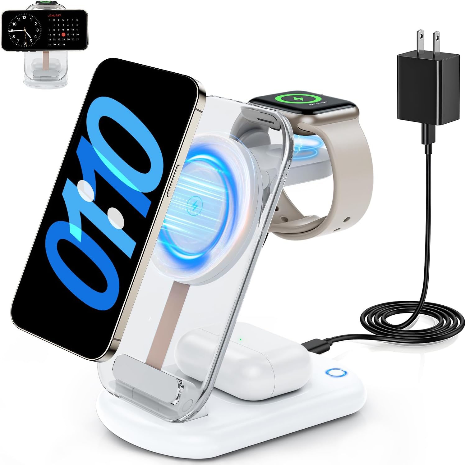 Detalle de 2026 Traveling MagSafe 3-in-1 Charger