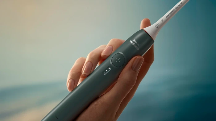 Thumbnail 7 de Philips Sonicare 3100 Series HX4033/26 Waldgrün – kompakte Mundpflege mit Drucksensor