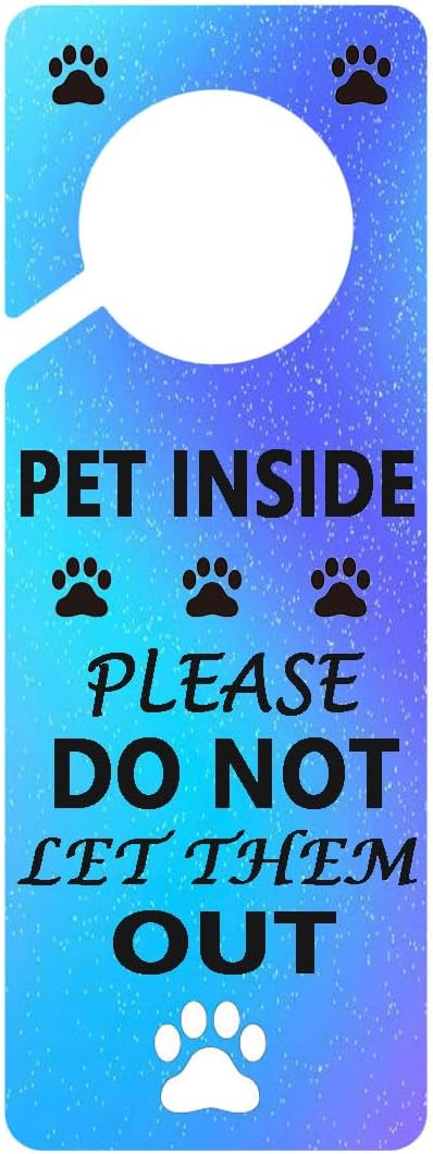 Detalle 2 de PVC door hanger sign, 2-pack