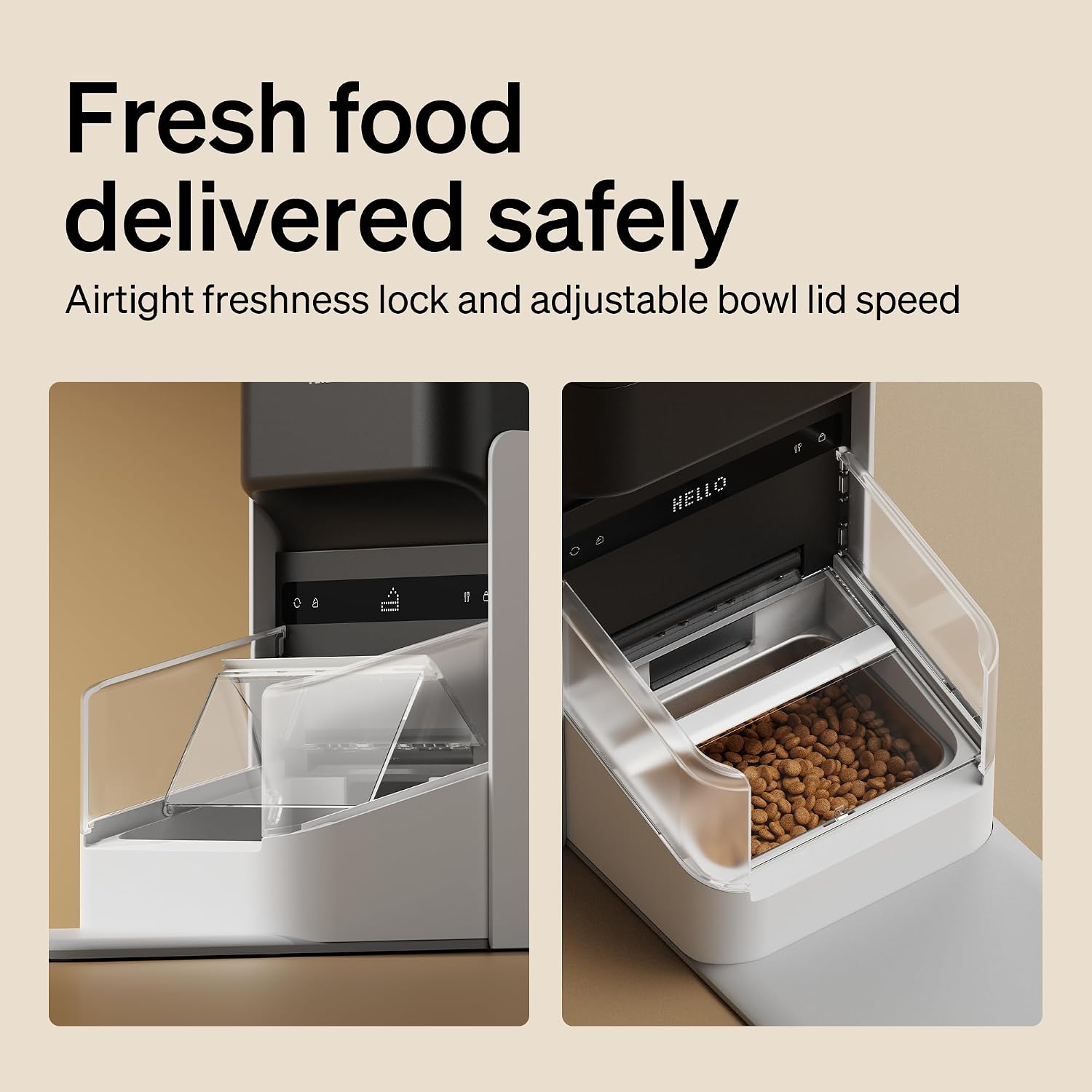 Detalle 2 de PETLIBRO RFID Automatic Cat Feeder for Multi-Cat Homes
