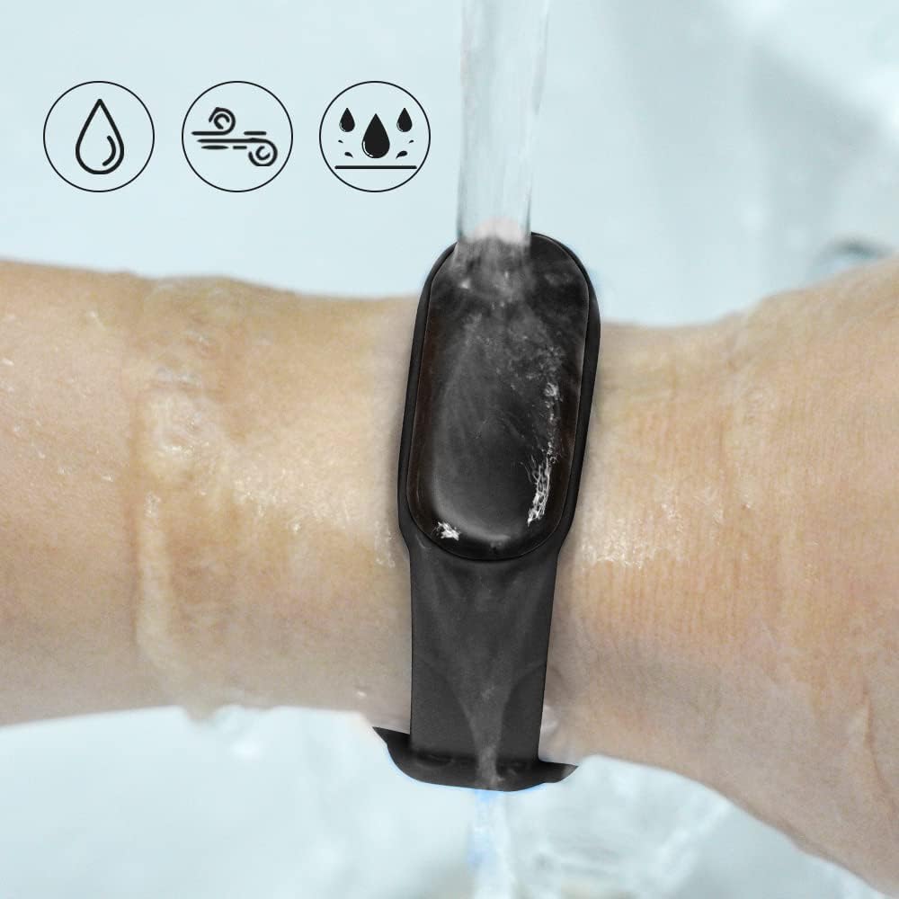 Detalle 2 de Ainiv vervangbandje voor Xiaomi Mi Band, siliconen, nylon of roestvrij staal