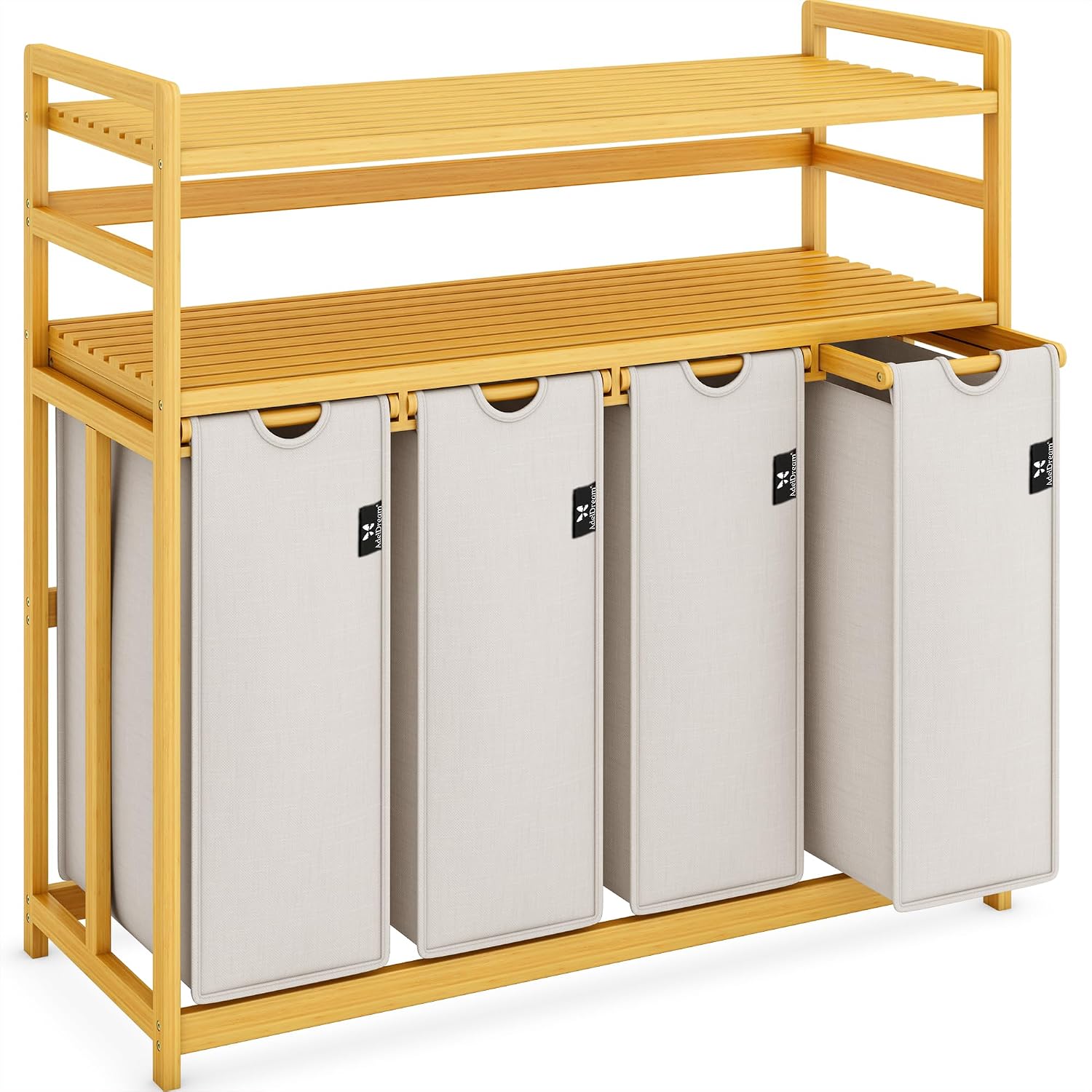 Detalle de AdelDream Premium Wäschekorb 200L