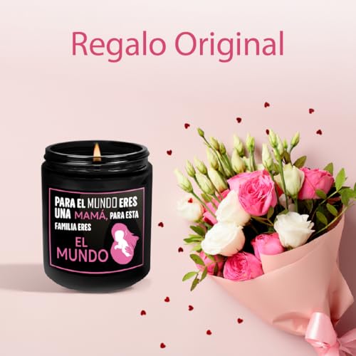 Thumbnail 1 de Glop Regalo Madre “Vela Original” con mensaje divertido para cumpleaños y Día de la Madre