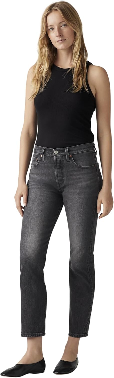 Detalle 2 de Levi's 501 Crop vaqueros 29W/30L Mujer