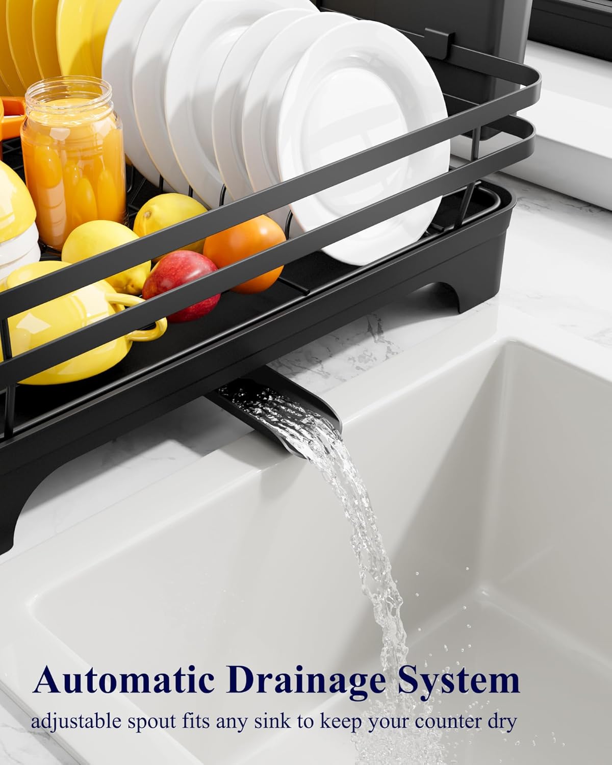 Thumbnail 6 de Kitsure Dish Drying Rack 15.7-inch