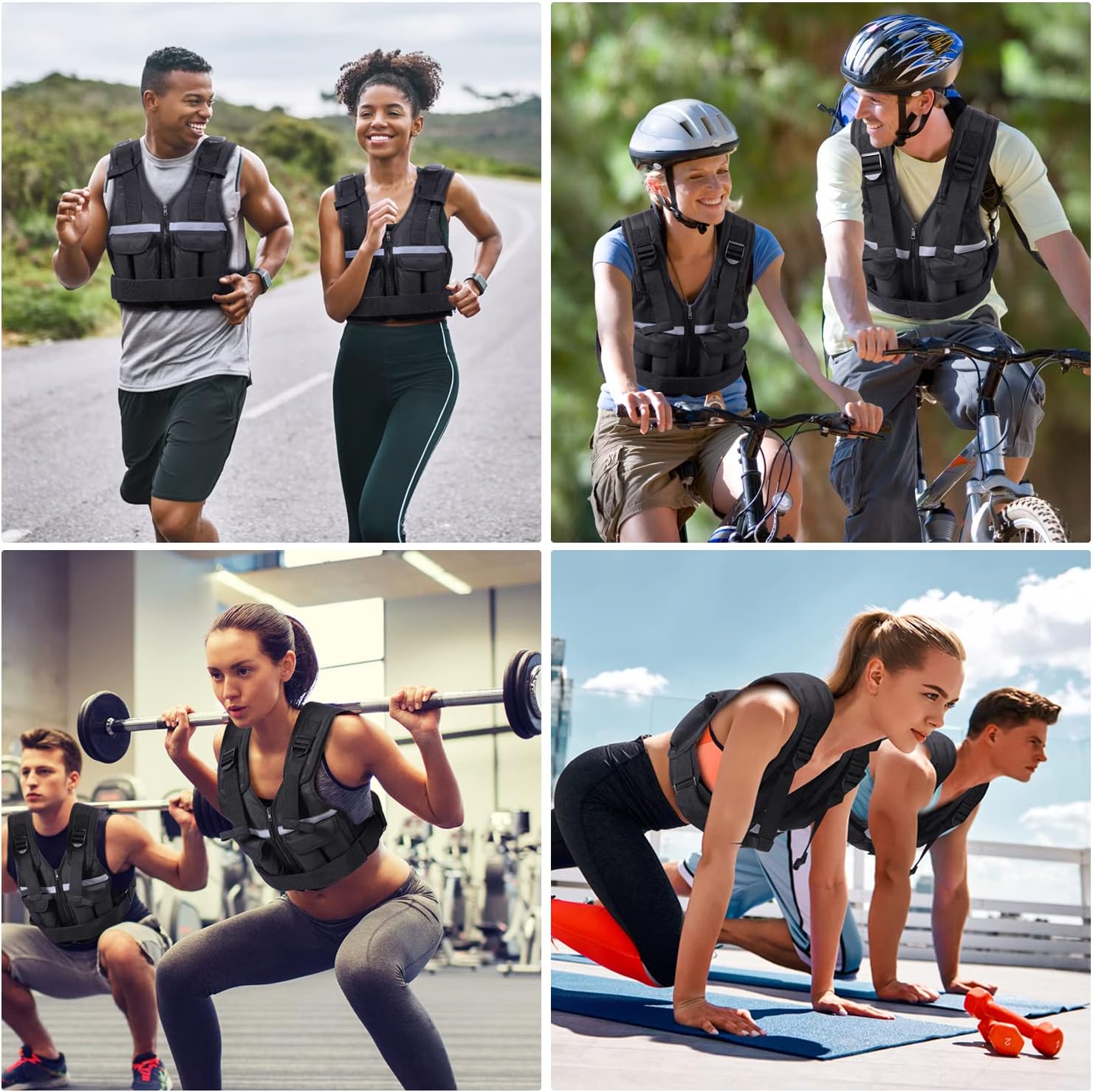 Thumbnail 6 de Sportneer Adjustable Weight Vest 0.9–8kg