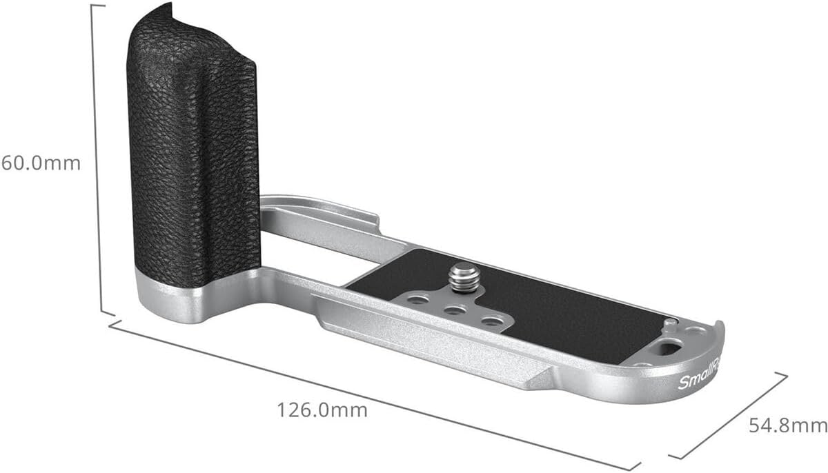 Thumbnail 2 de SmallRig X-T50 Handgriff (L-förmiger Silikongriff) mit Arca-Schnellwechselplatte, Auslöser & Hot-Shoe-Abdeckung – 4713C