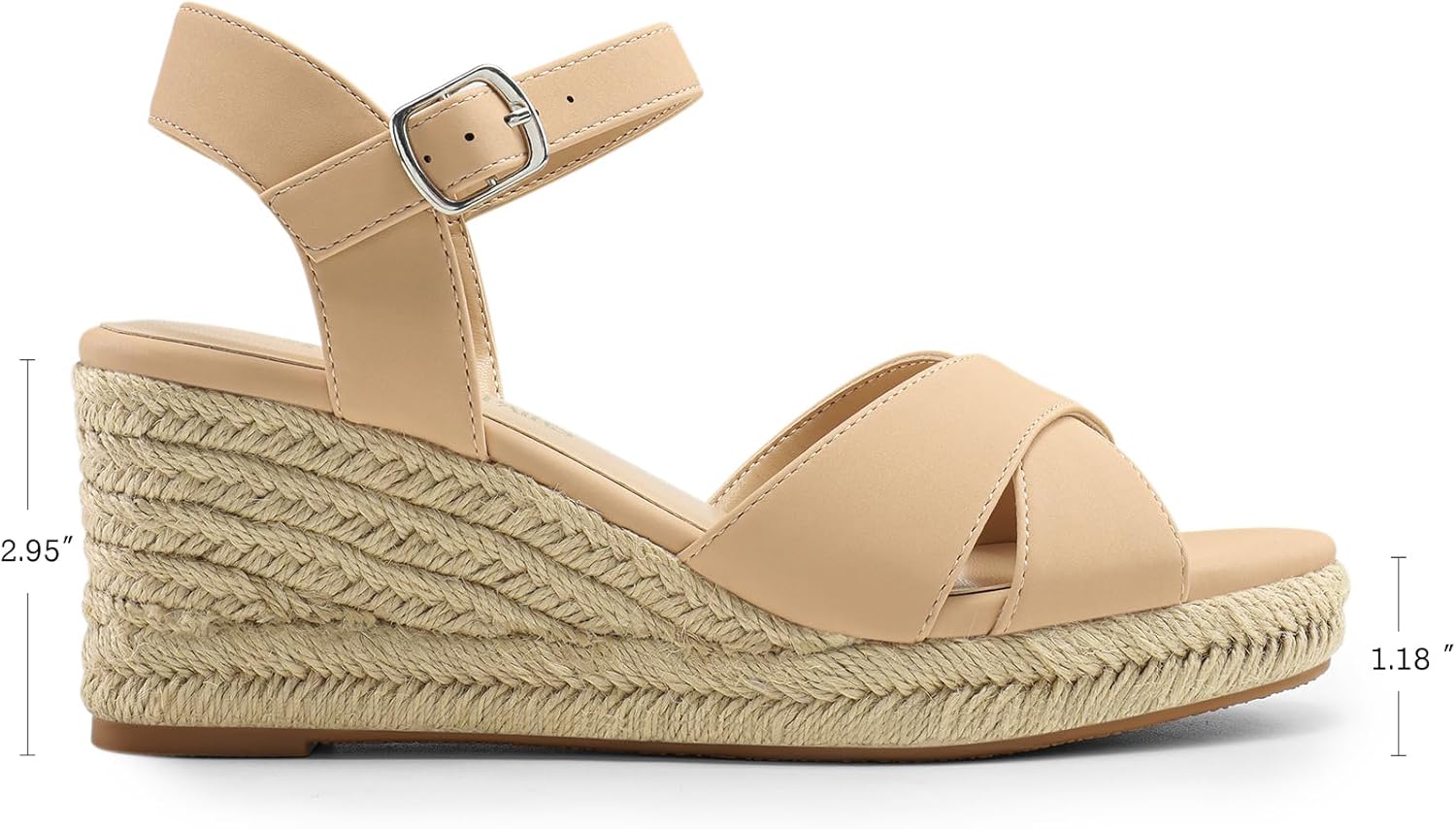 Thumbnail 5 de DREAM PAIRS Espadrille Dressy Wedge Sandals — Comfortable Summer Platform Sandals for Women