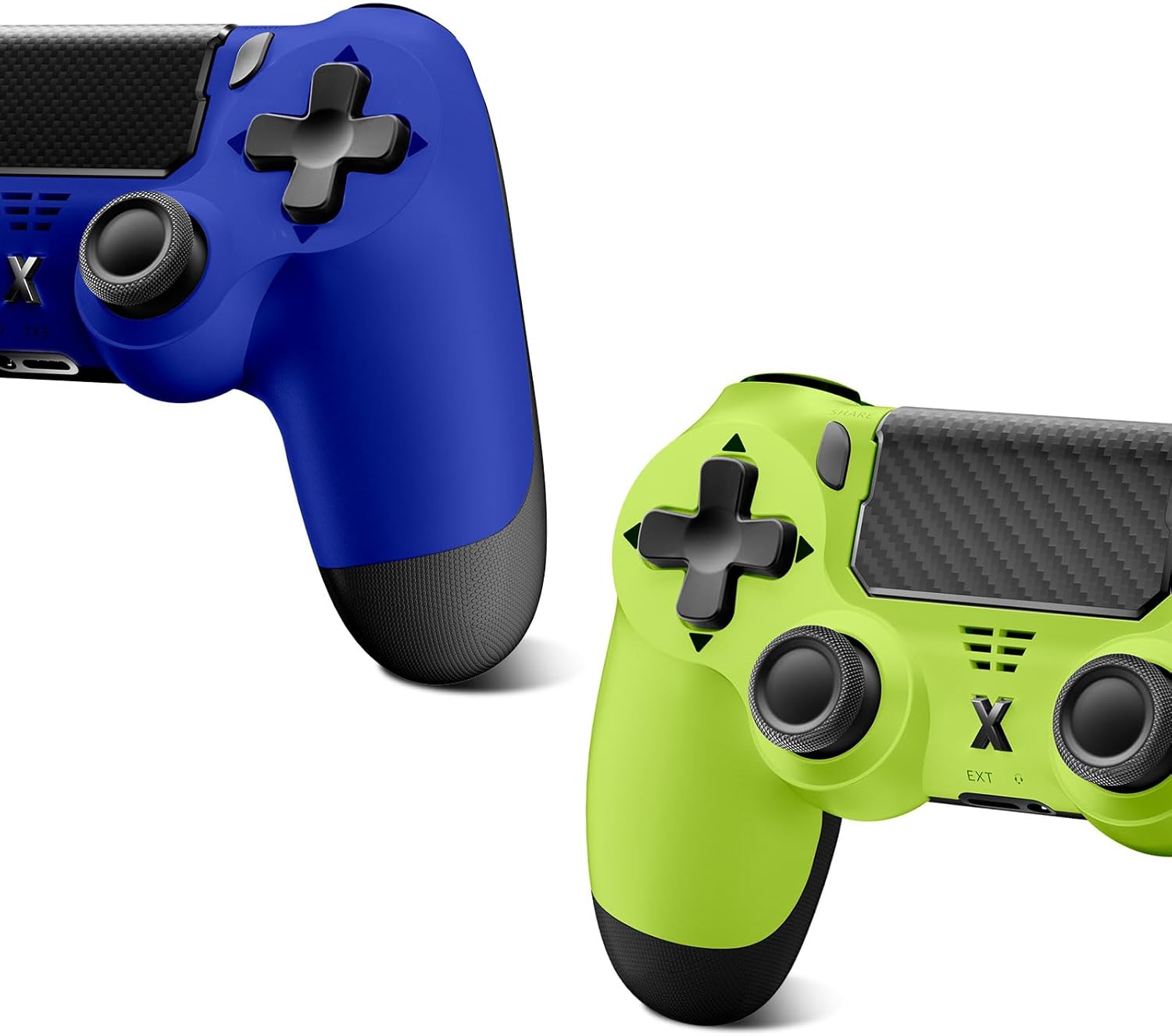 Thumbnail 6 de Manette sans fil Glitfix pour PS4 / PS4 Pro / PS4 Slim et PC (GRAY) – double vibration, 6-axes gyro et panneau tactile