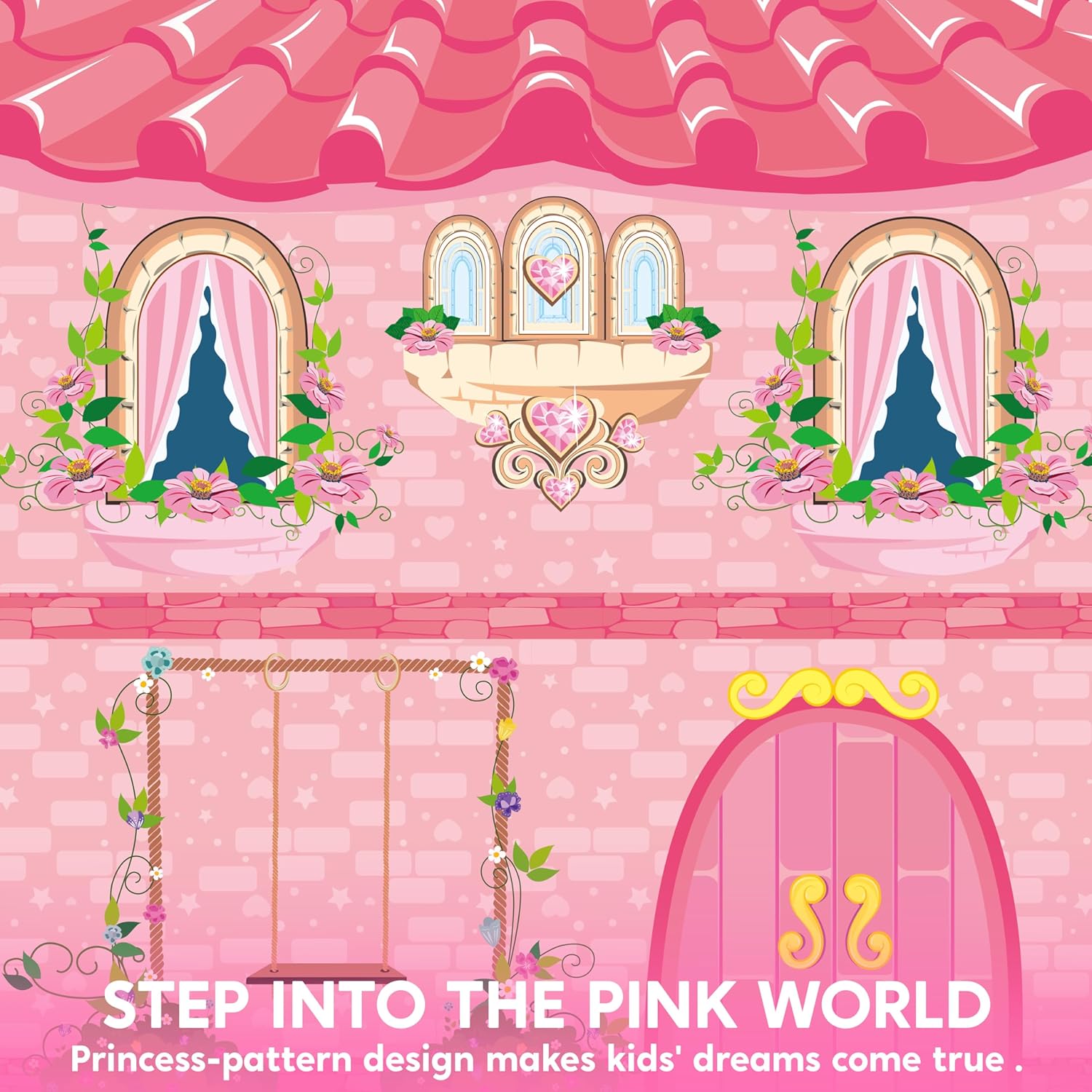 Thumbnail 5 de JOYIN Princess Tent Playhouse 🎪