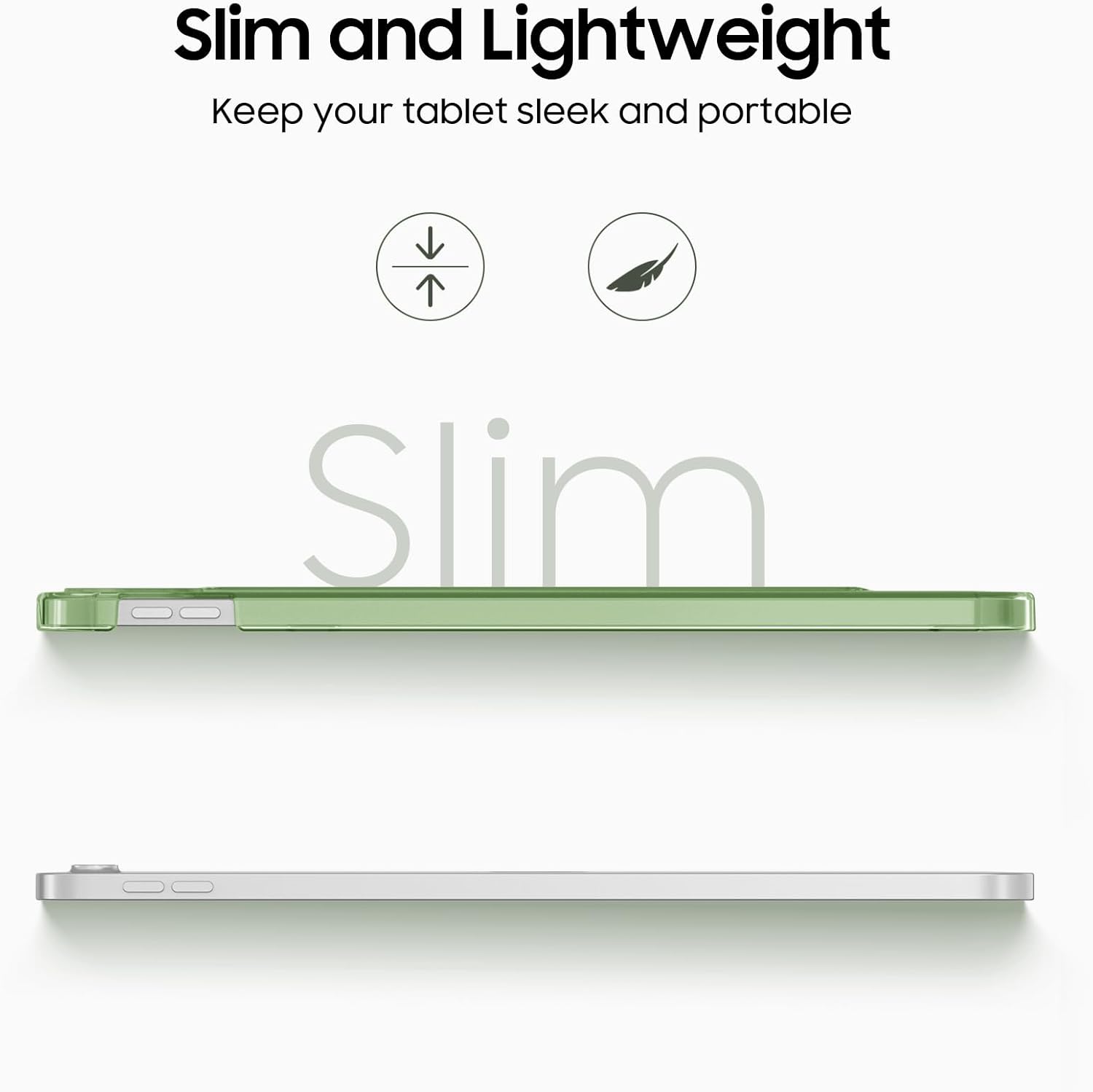 Thumbnail 3 de Fintie Hülle für iPad 11. Generation (2025, A16) & iPad 10. Generation (10,9" 2022) – Pastellgrün, ultradünnes Case mit Auto Wake/Sleep