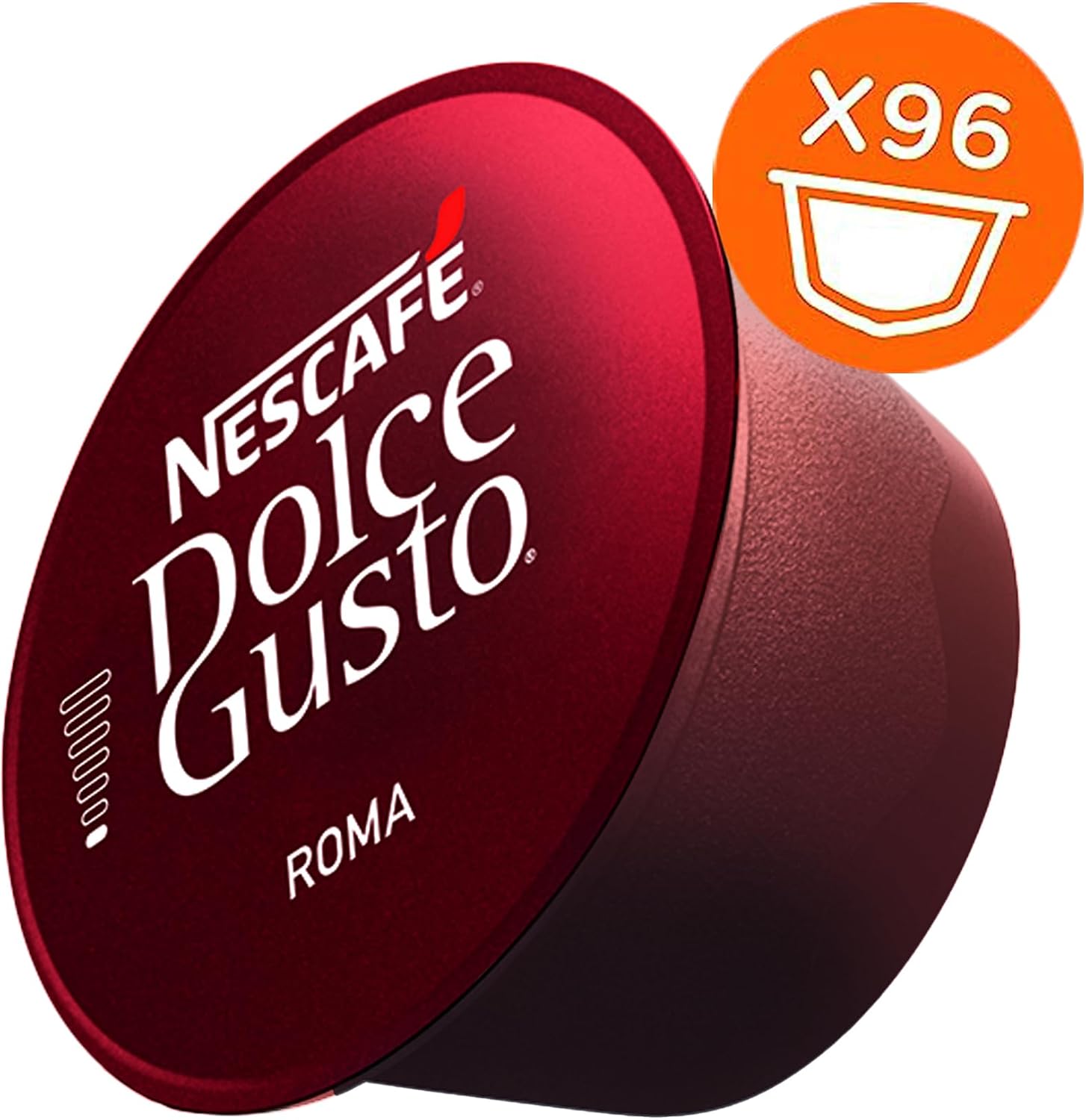 Detalle de NESCAFÉ Dolce Gusto Espresso Roma Caffè – 96 capsule compatibili, intensità 8/13