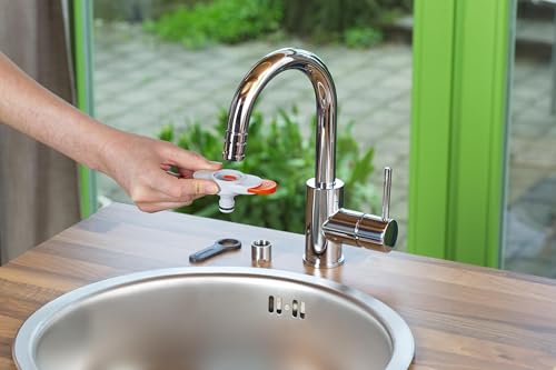 Thumbnail 6 de Raccord Gardena pour robinets d’eau intérieurs (18210-20) – Adaptateur et clé de montage inclus