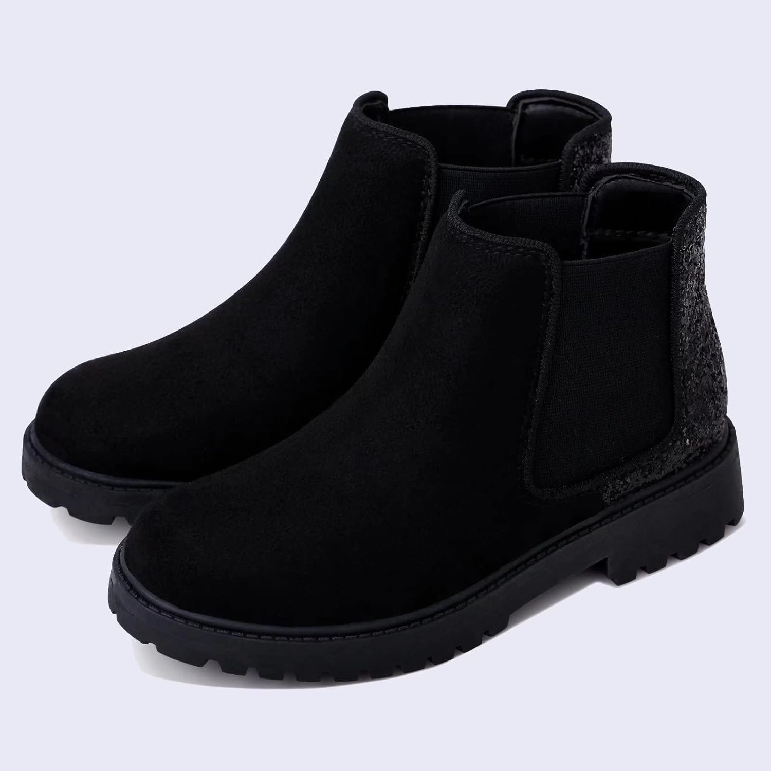Thumbnail 4 de HARVEST LAND Girls Boots: Ankle Boots with Zip, Cushioned Comfort and Glitter Glitter for Everyday Schoolwear