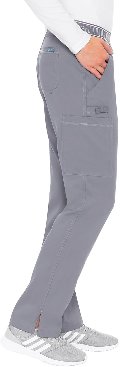Thumbnail 6 de Med Couture Women's Yoga Pull-On Pant with 7 Pockets (MC7739) — Ultra-Soft Rib-Knit Waistband and 2-Way Stretch