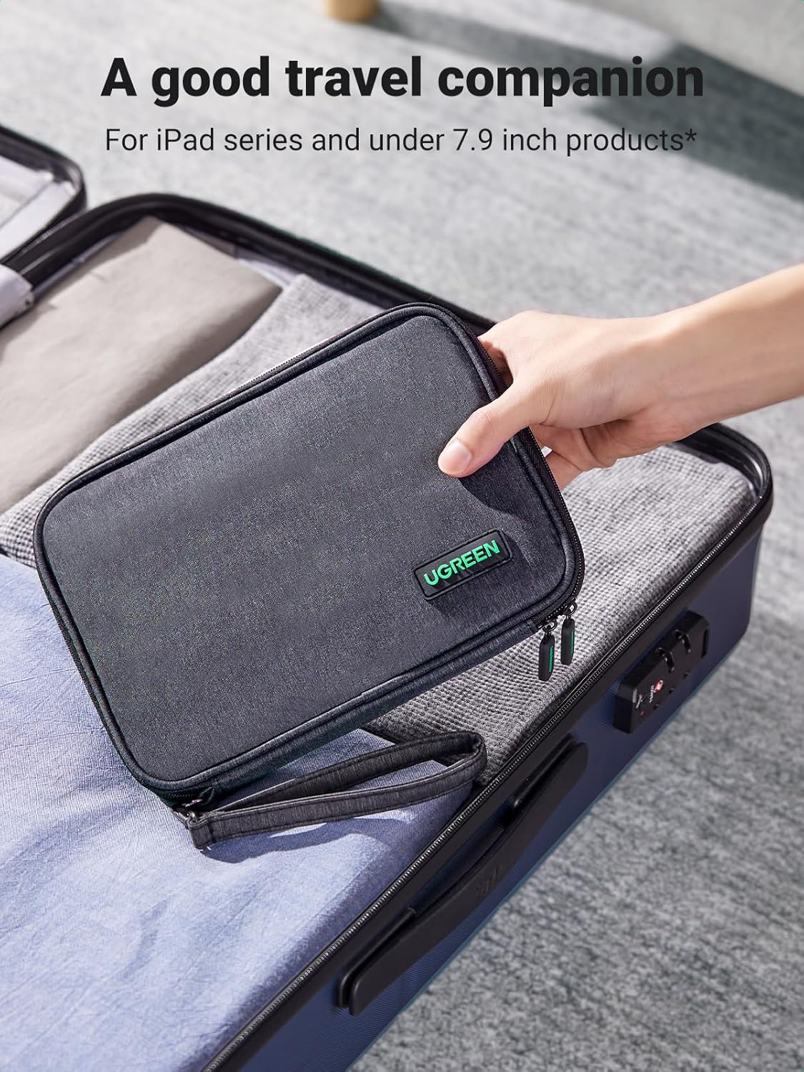 Thumbnail 6 de UGREEN Organizer Cavi Singolo Strato: Borsa da Viaggio per Cavi e Accessori, 7,9" Tablet e-Altre Necessità