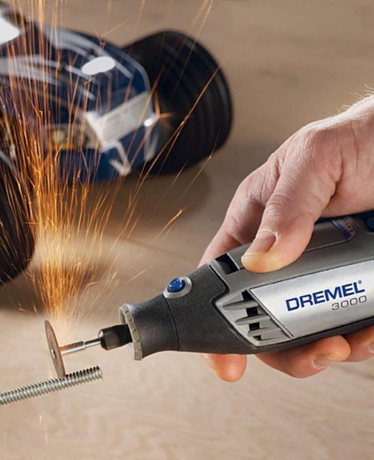 Thumbnail 4 de Dremel 3000 Multifunktionswerkzeug 130 W Set (15 Zubehörteile) – variable Drehzahl 10.000 bis 33.000 U/min
