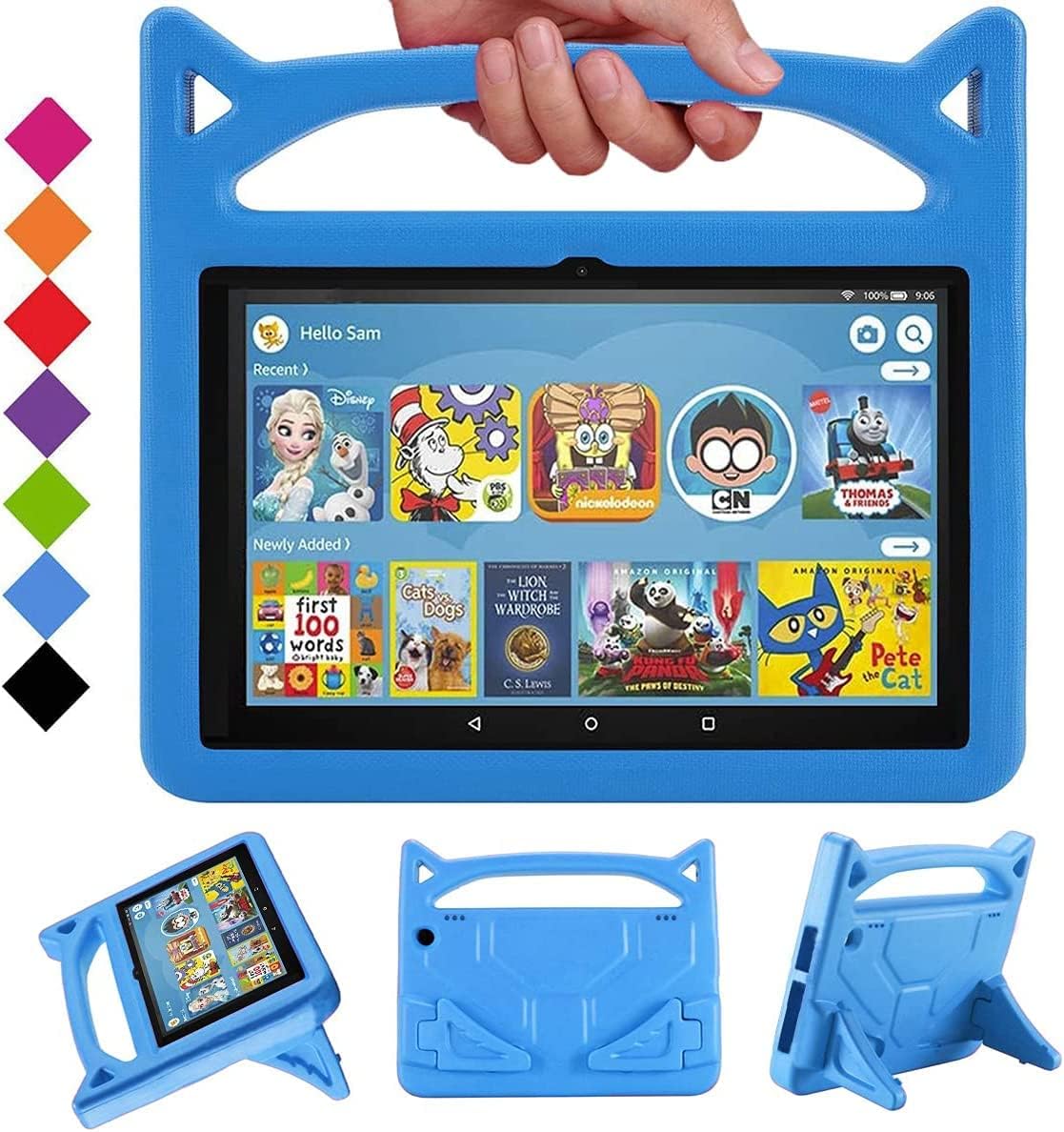 Detalle de DJ&RPPQ Tablet Case: Red, Light Weight, Shock Proof with Stand for 8in Tablets
