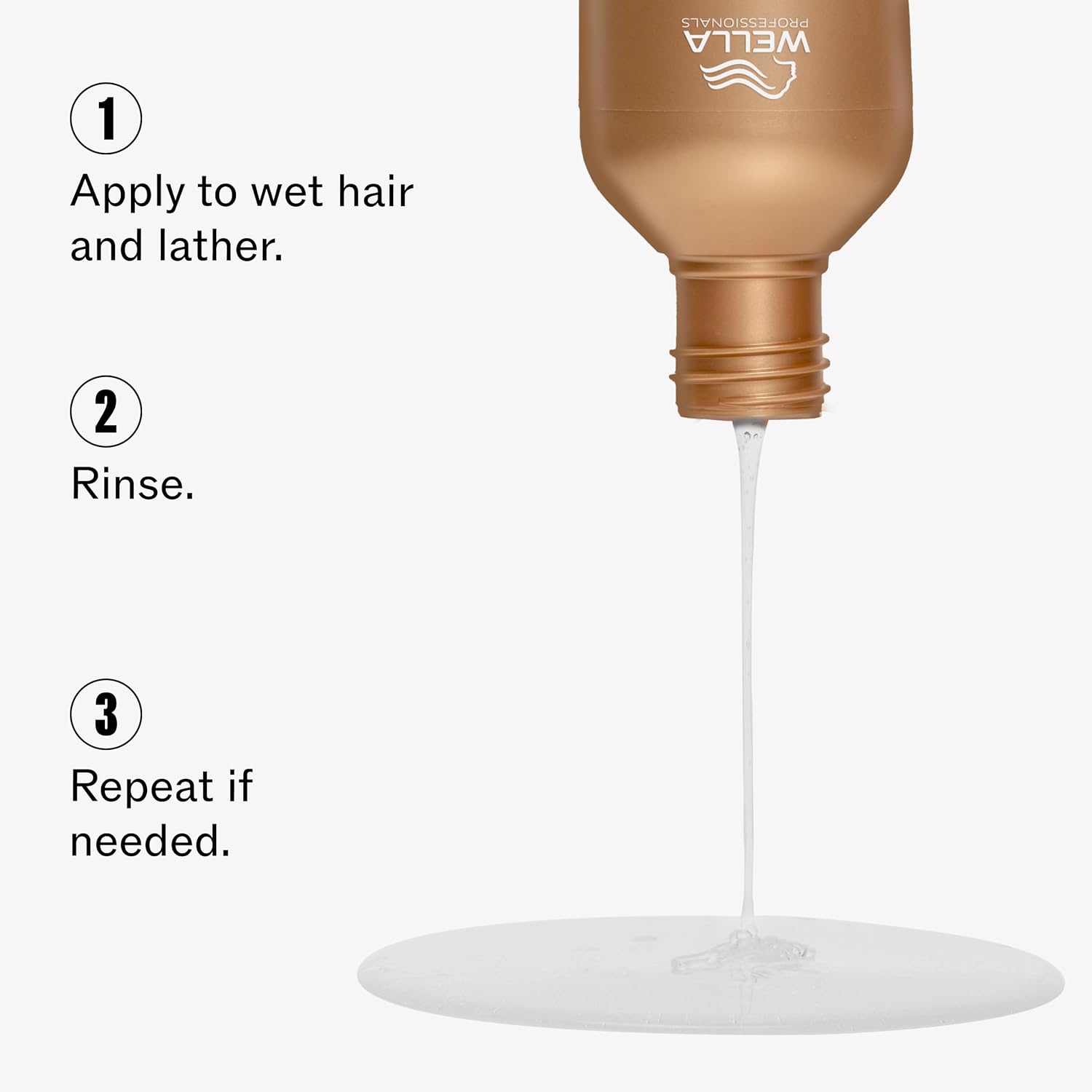Detalle de Wella Professionals ULTIMATE SMOOTH Shampoo with Squalane & Omega 9 (250ml)