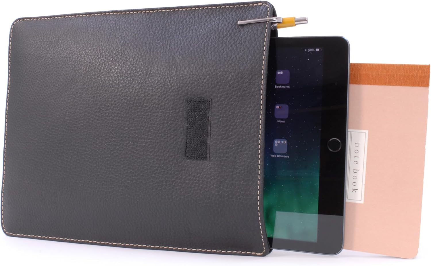 Thumbnail 4 de Catwalk Collection Paige Small Leather Tablet Sleeve for 11 Inch Tablets
