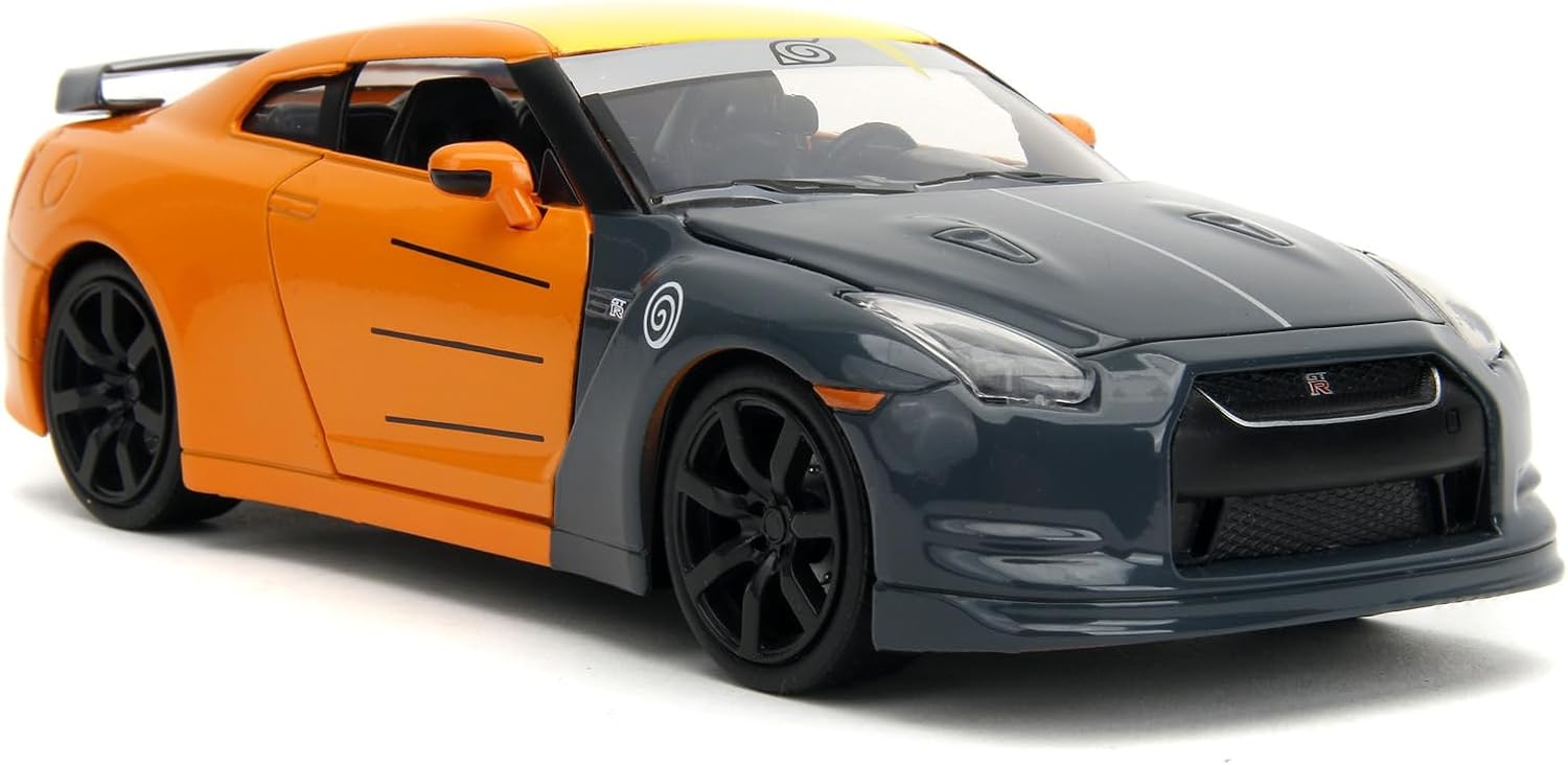 Thumbnail 1 de Jada Toys Naruto 2009 Nissan GT-R im Maßstab 1:24 – die Die-cast Sammelauto-Edition