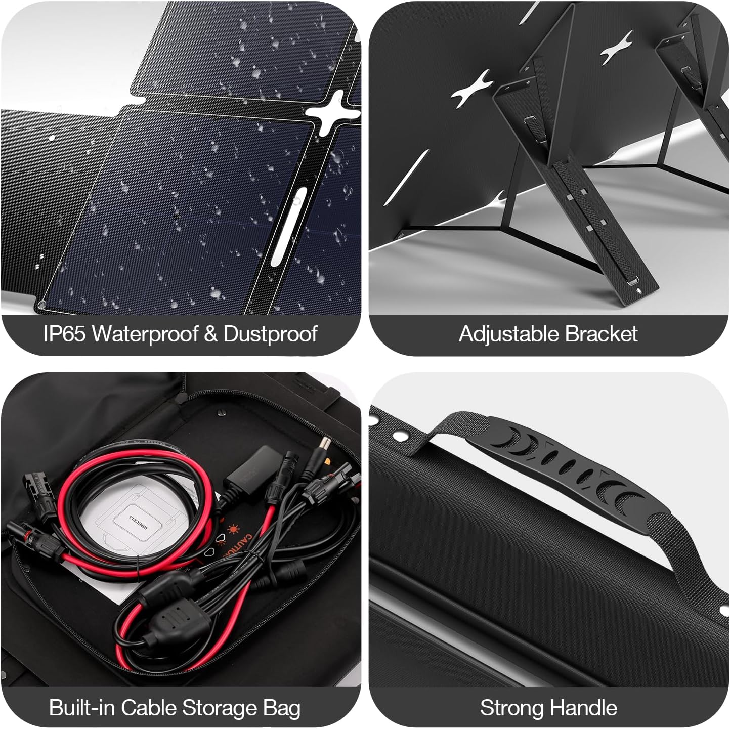 Thumbnail 5 de GRECELL 240W Portable Solar Panel