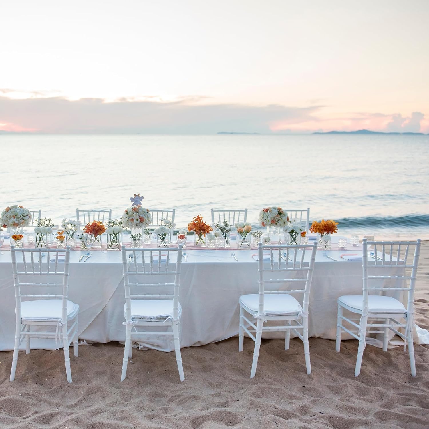 Thumbnail 4 de Fixwal 90x156 White Table Cloth