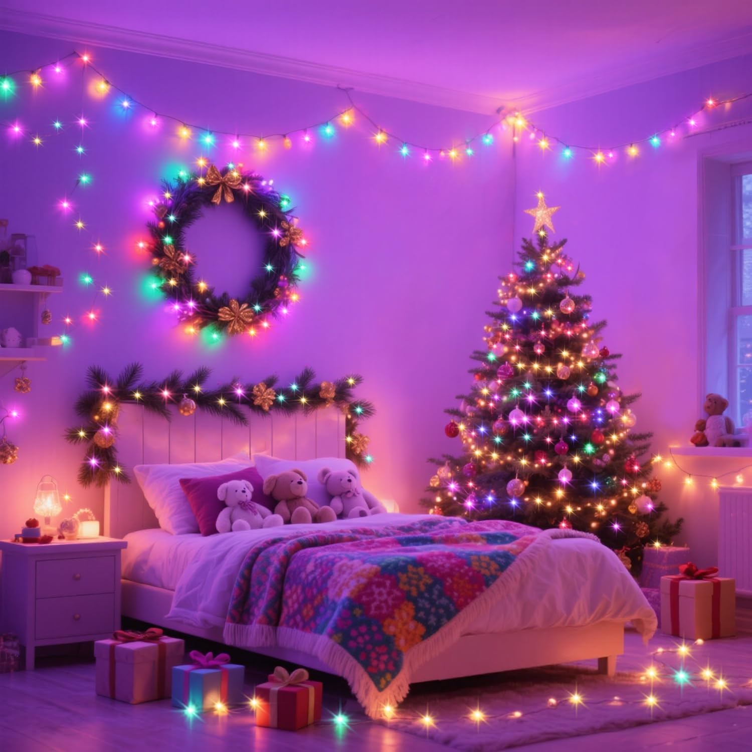 Thumbnail 6 de taiyongkang PLLD-24M-200LED-COLOR-TP lichtsnoer 24 m met 200 leds